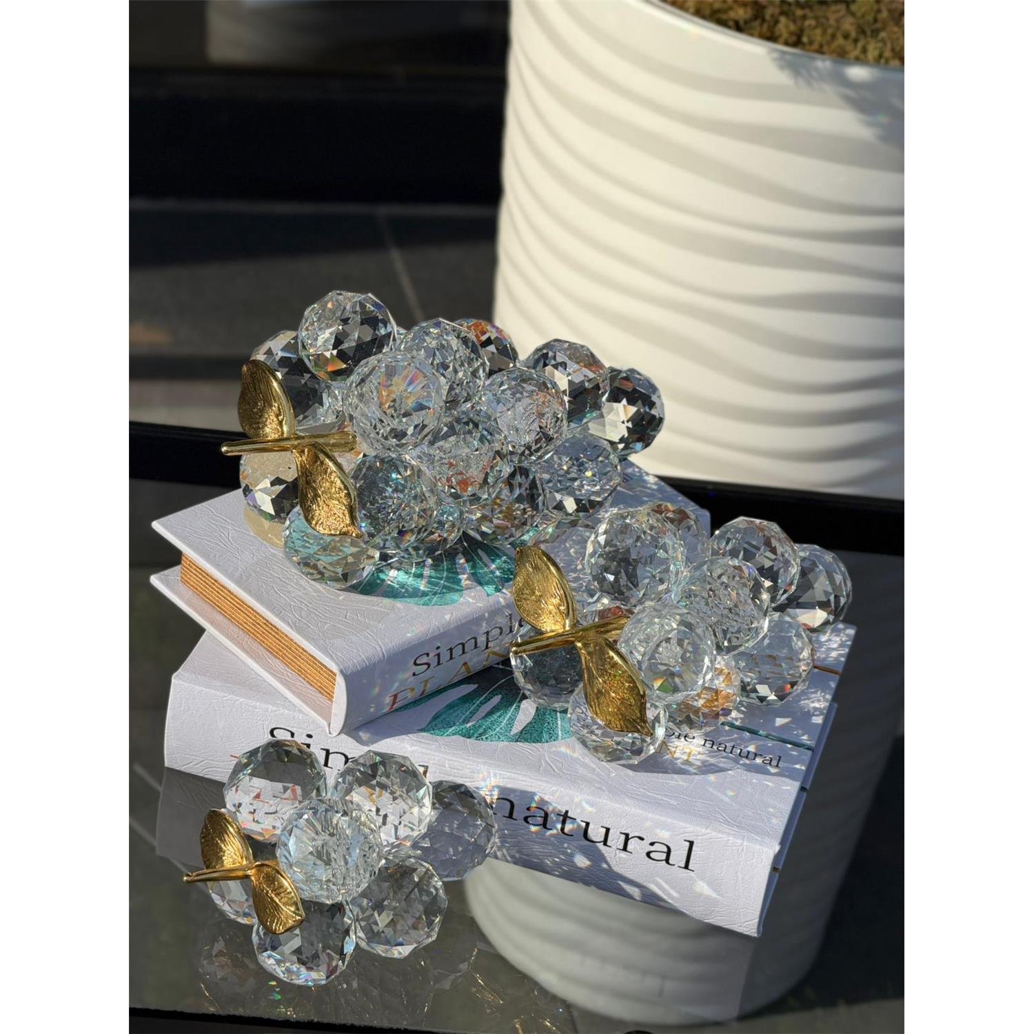 3LÜ ÜZÜM SET ŞEFFAF ALTIN