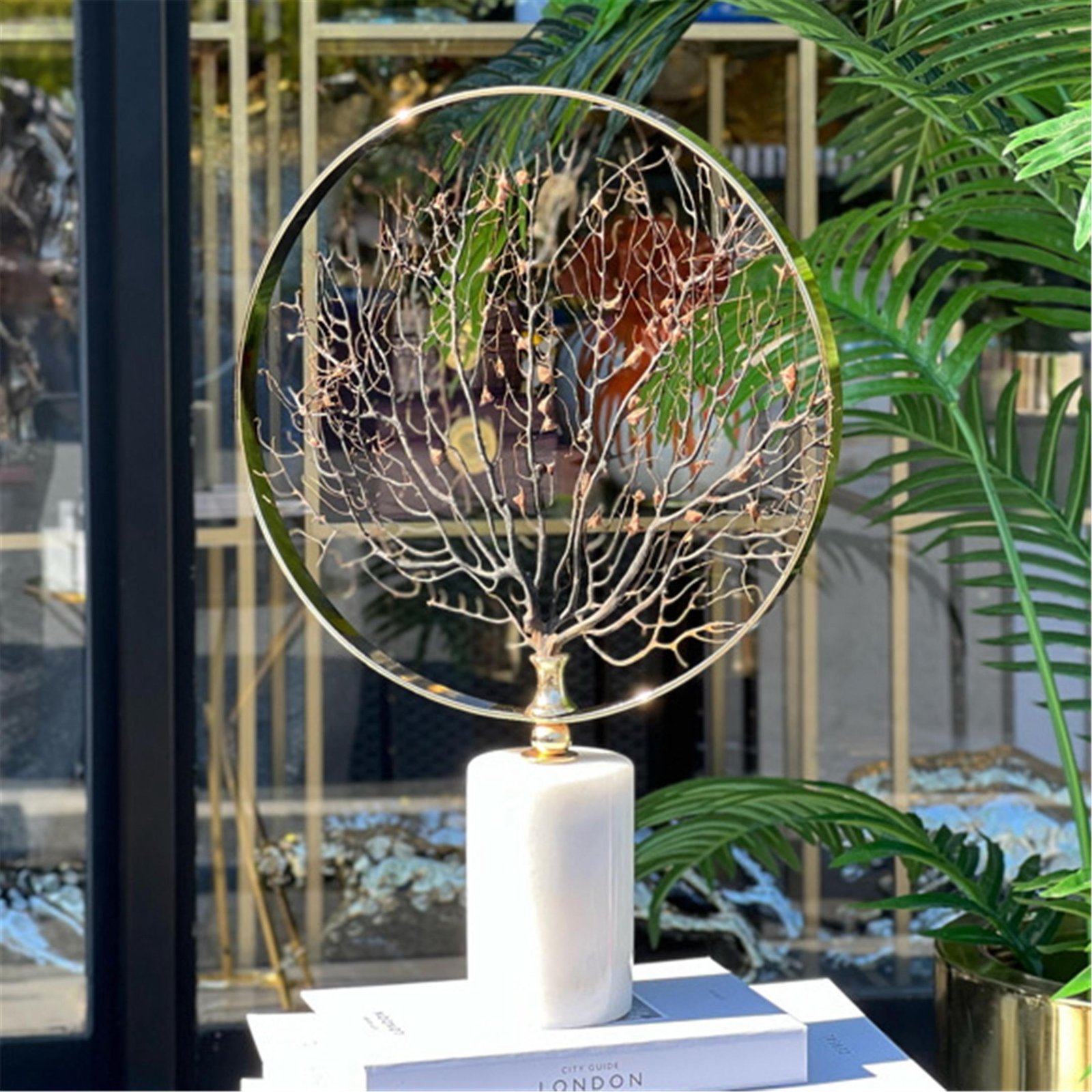 DOĞAL MERCANLI BÜYÜK AKSESUAR ALTIN