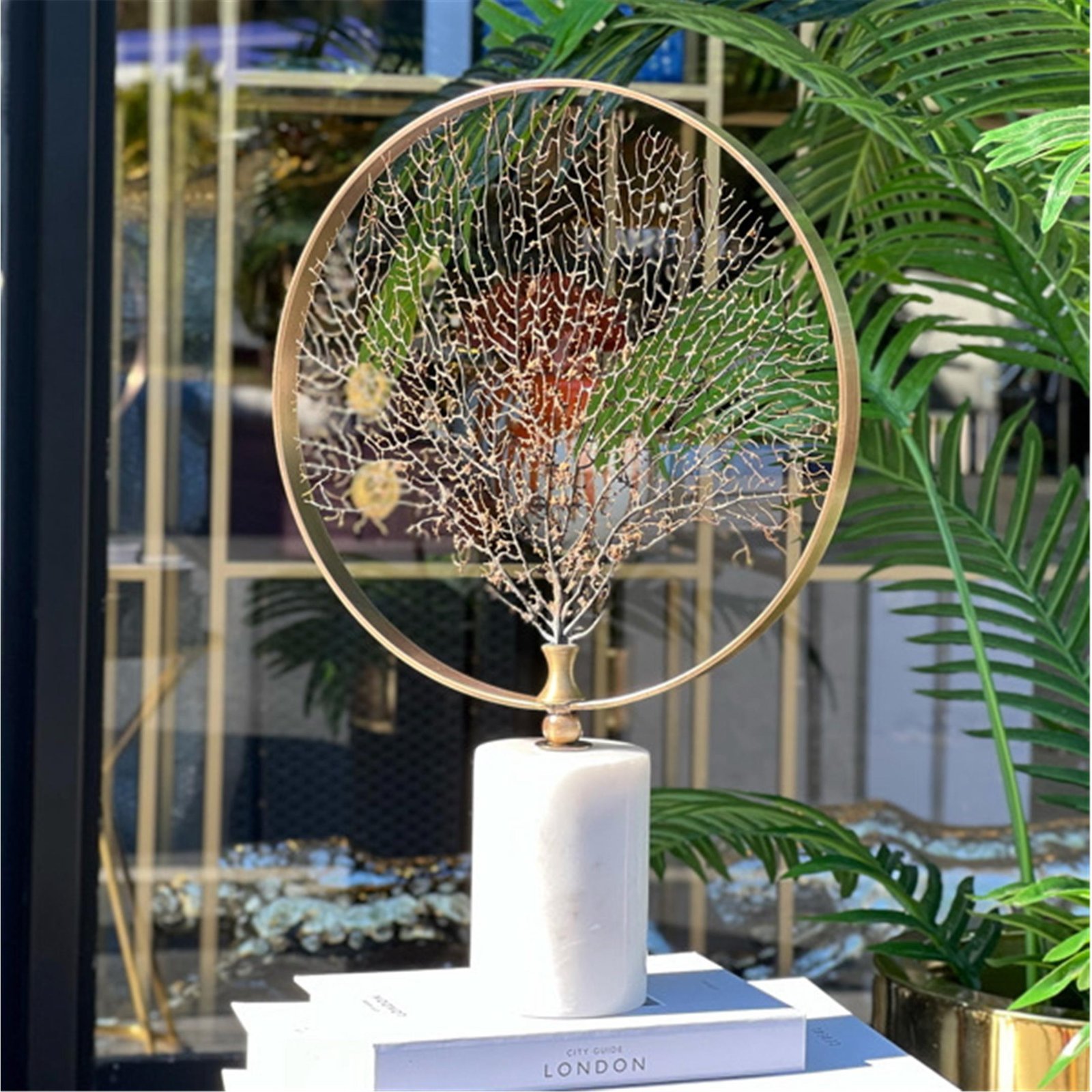 DOĞAL MERCANLI BÜYÜK AKSESUAR ESKİTME