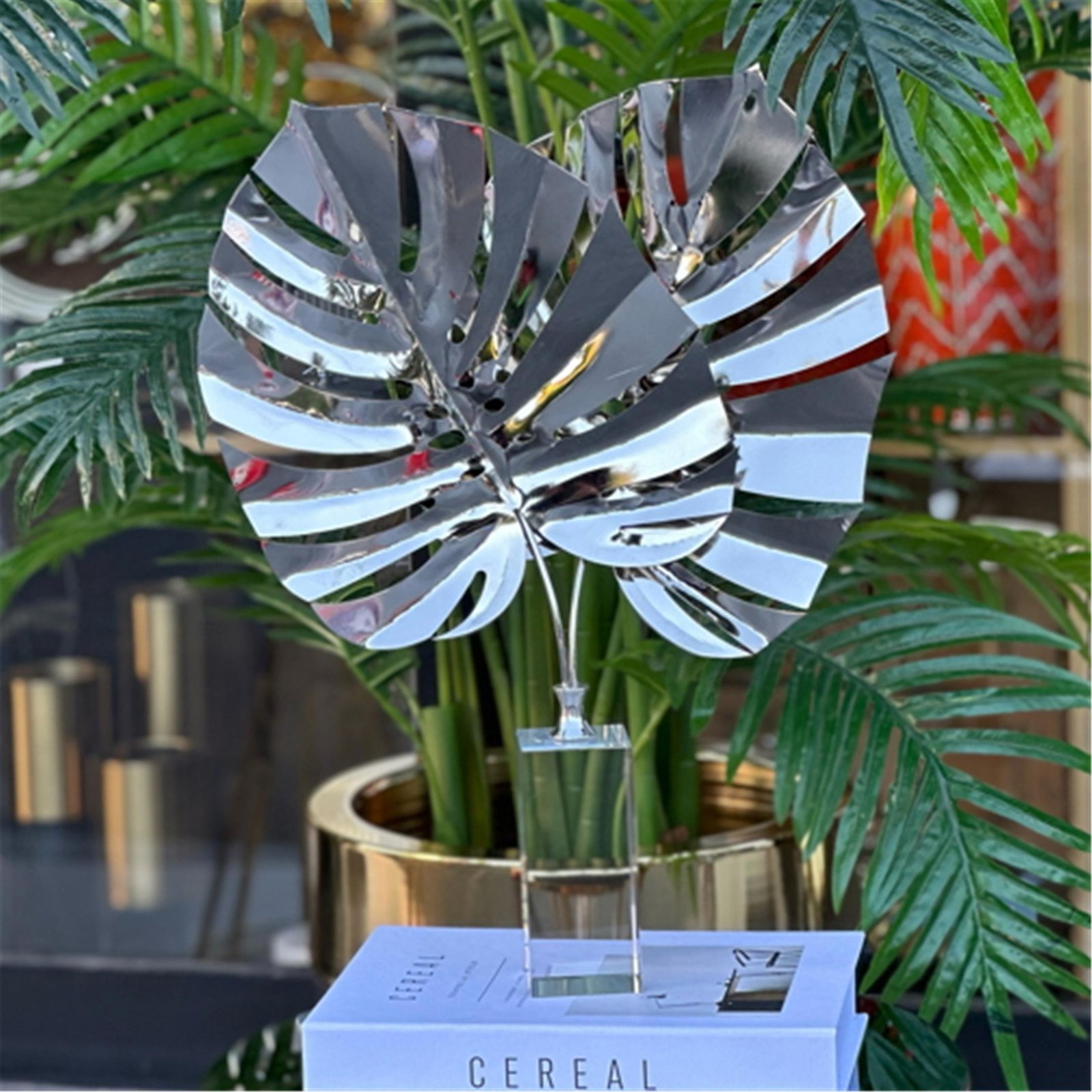 KRİSTALLİ DEVE TABANI GÜMÜŞ