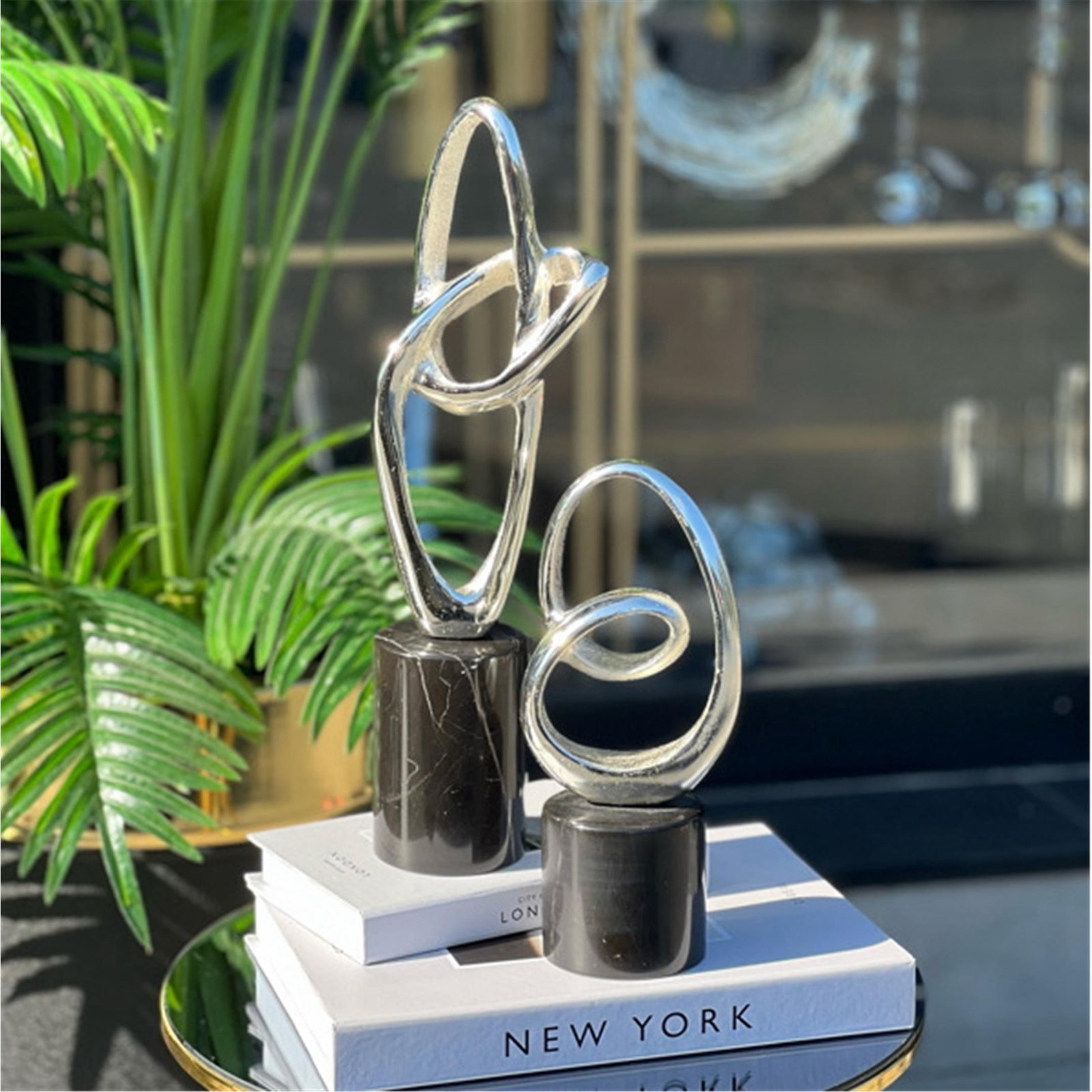 ELİPS DEKOR DÖKÜM GÜMÜŞ