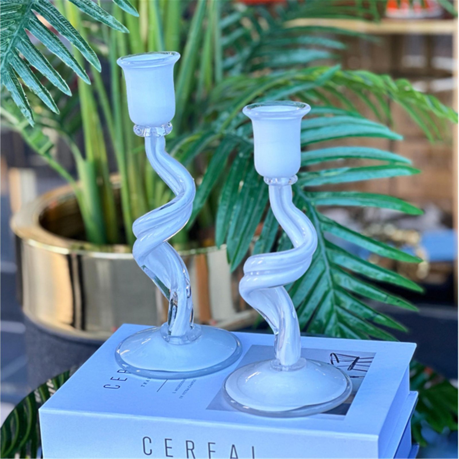 23 CM KIRIK MUM CAM AKSESUAR OPAL