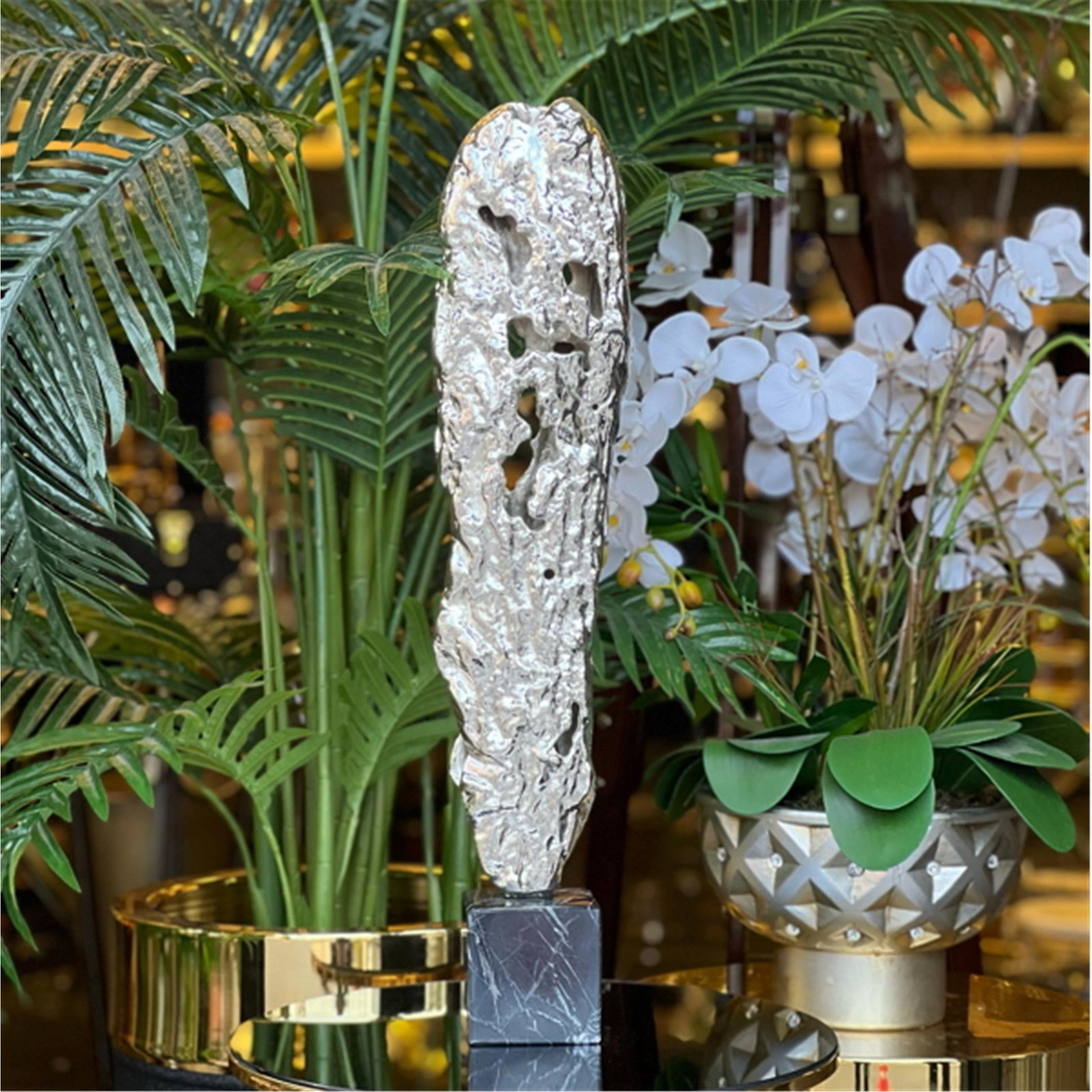 UZUN SOYUT HEYKEL GÜMÜŞ