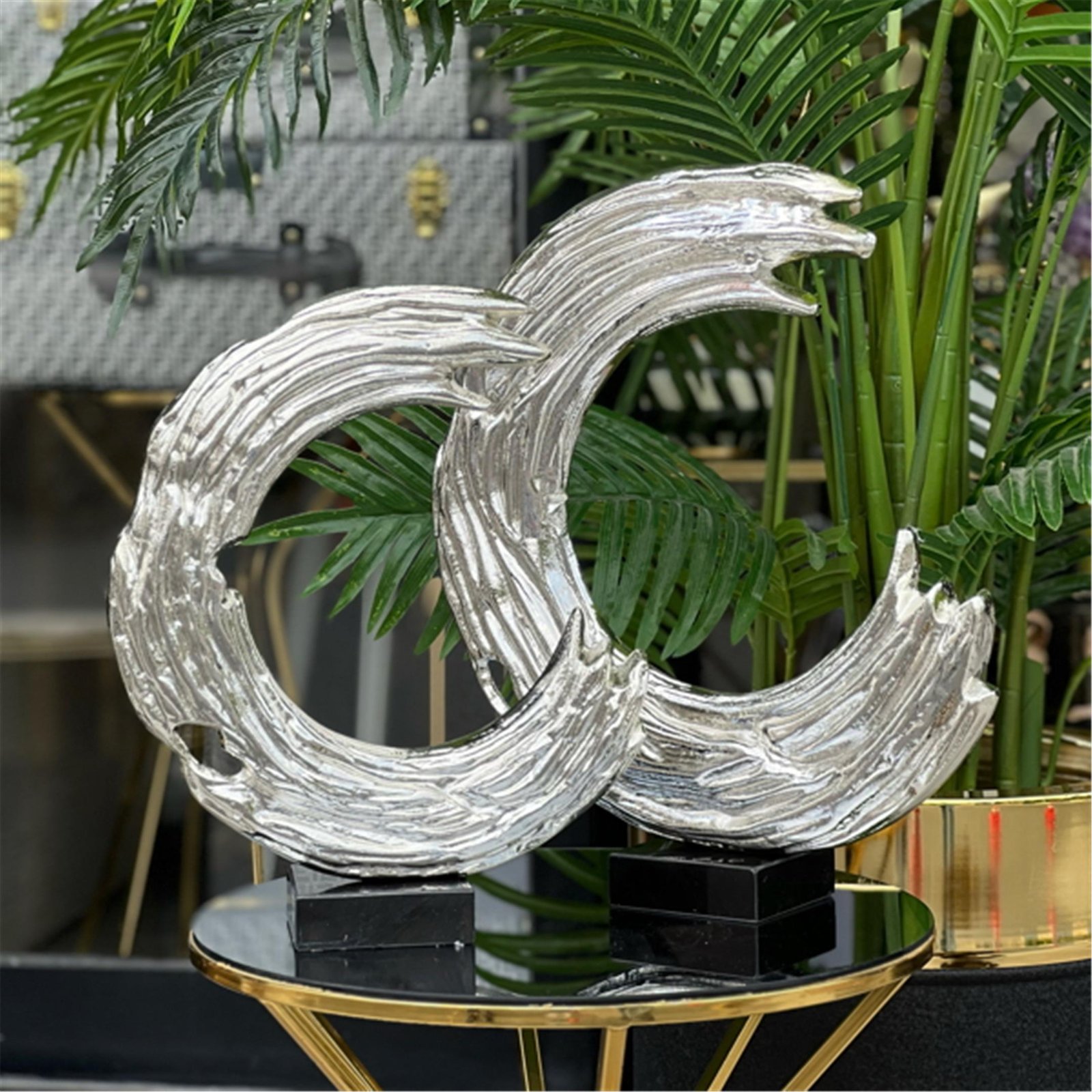 C MODEL 2 Lİ DÖKÜM AKSESUAR GÜMÜŞ