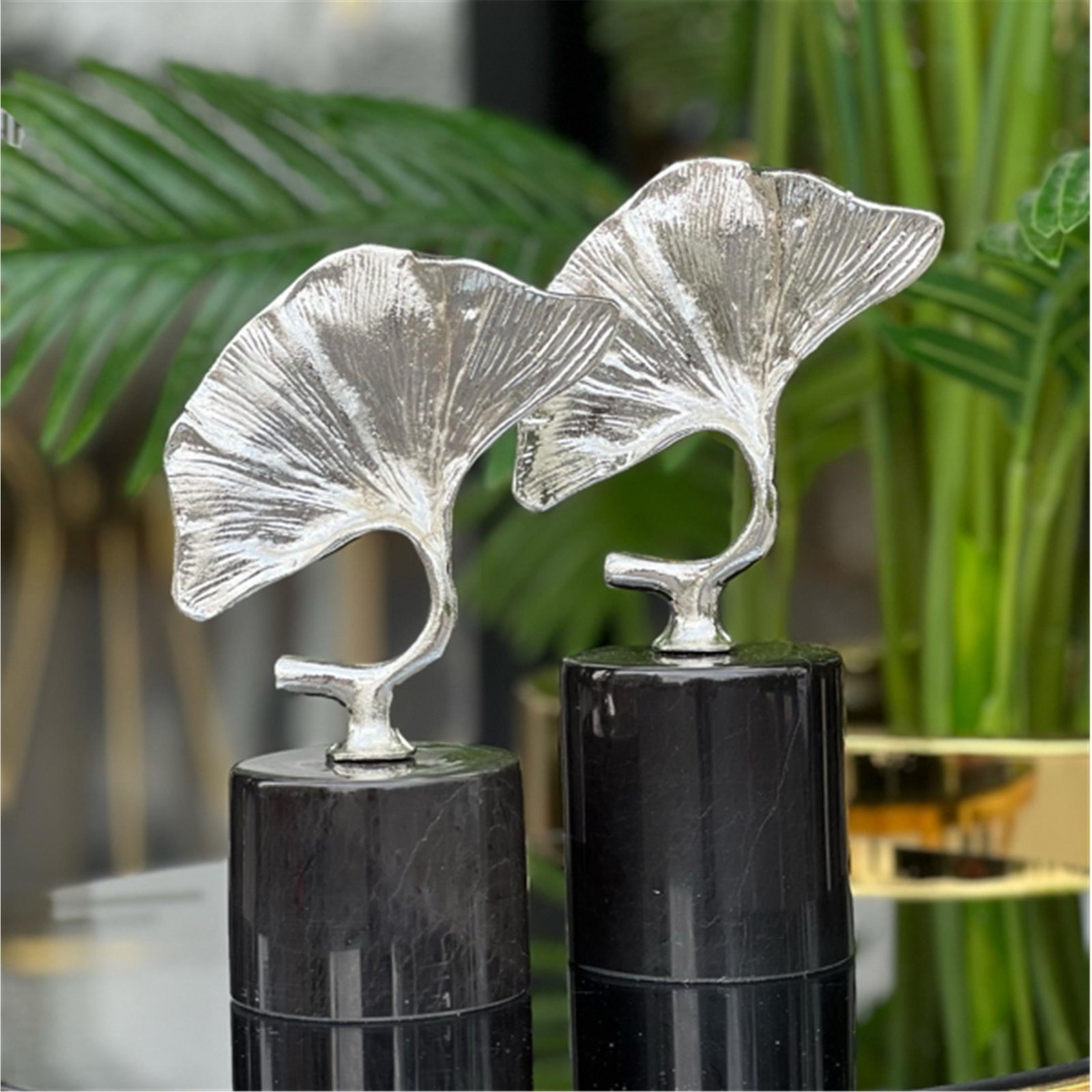 GİNKO YAPRAK 2 Lİ GÜMÜŞ