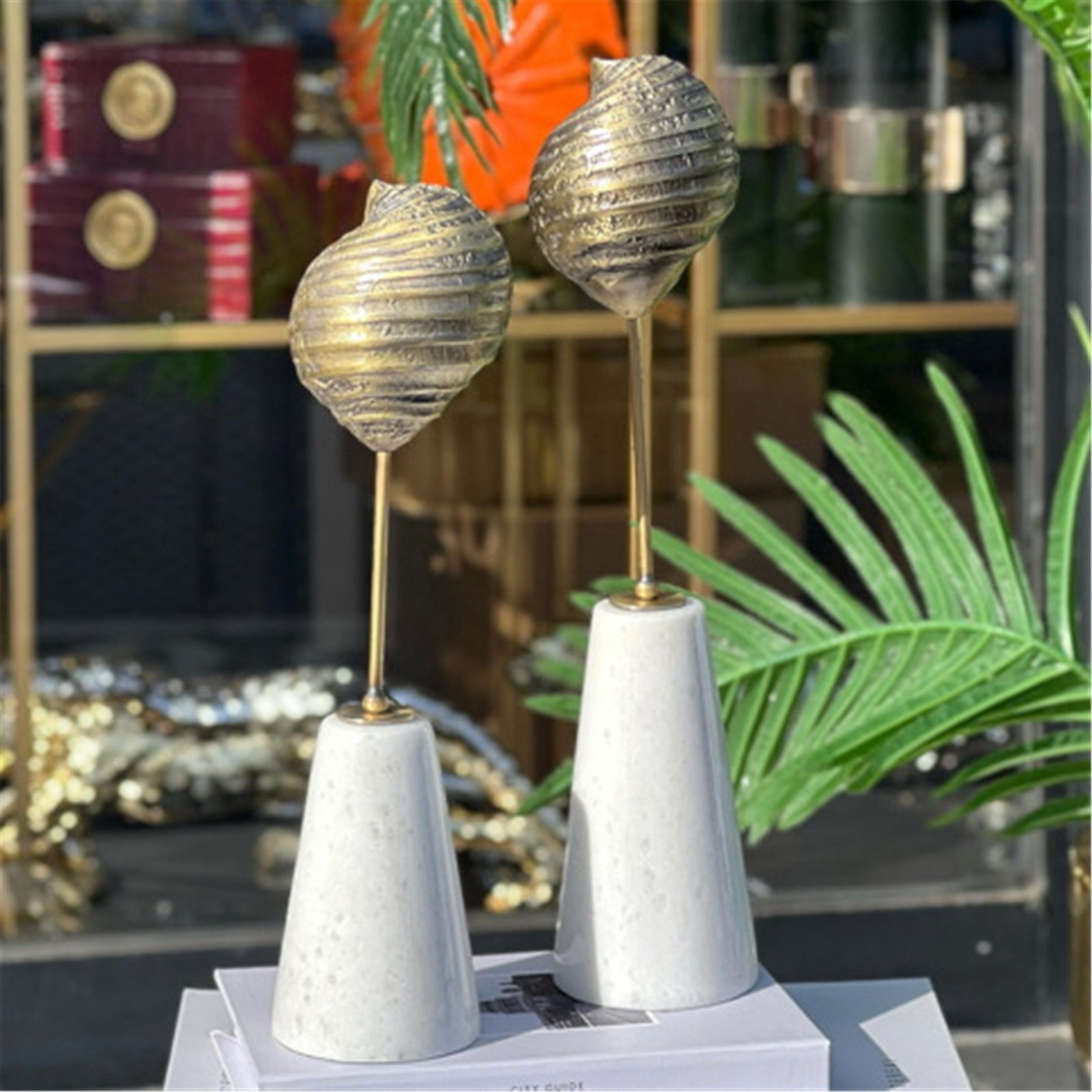 DENİZ KABUĞU SET HUNİ MERMER ESKİTME