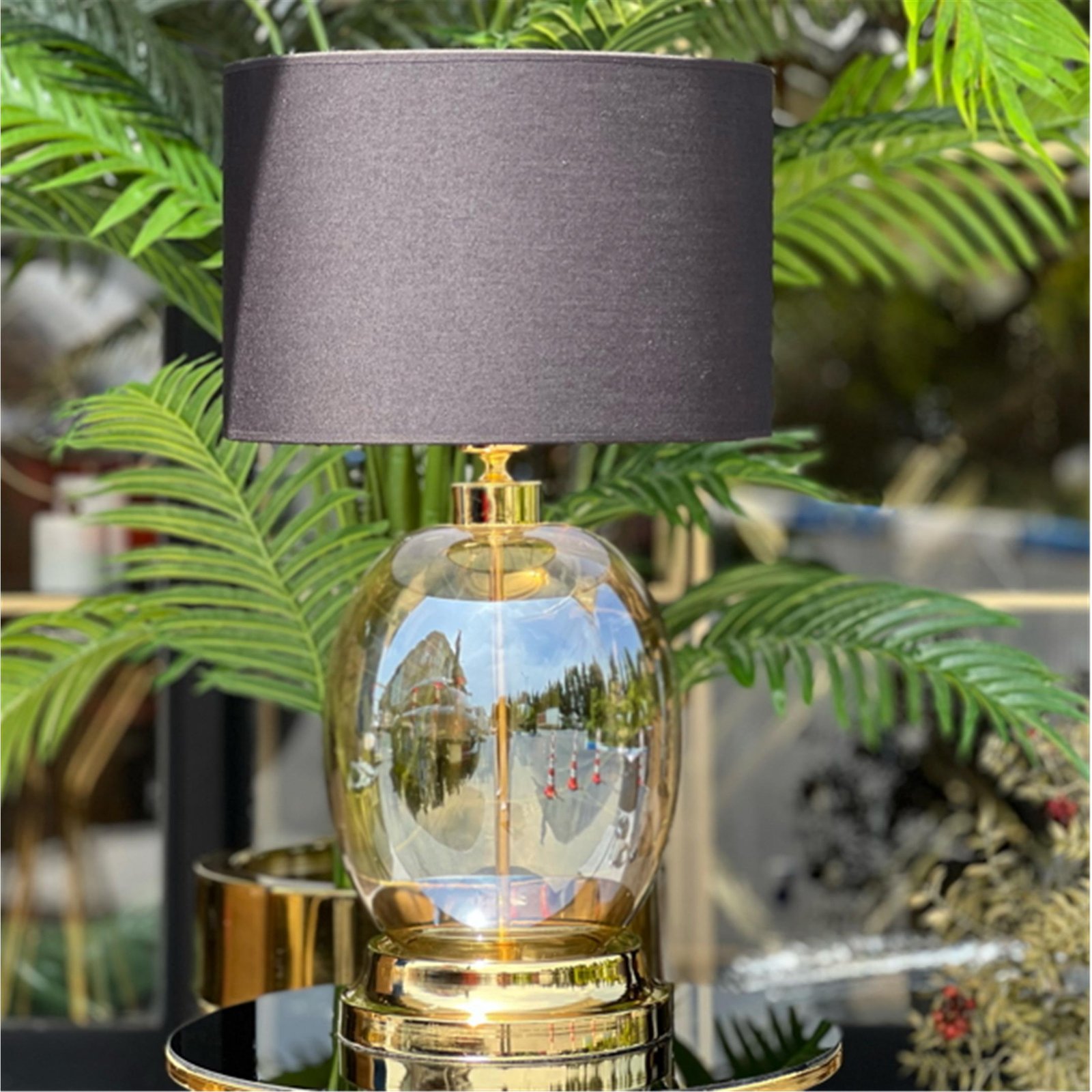 LÜSTER BAL ALTIN ABAJUR