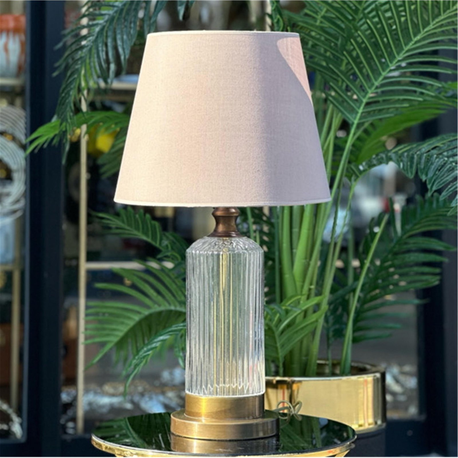 SİLİNDİR UZUN ÇİZGİ ESKİTME ABAJUR