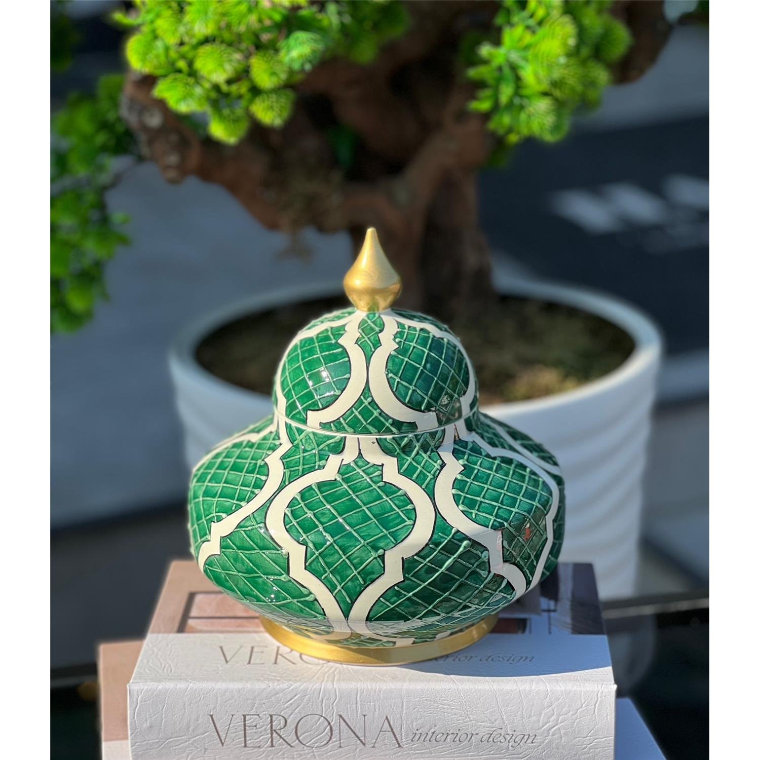 YILAN DESEN YEŞİL 20CM UZAY KÜP