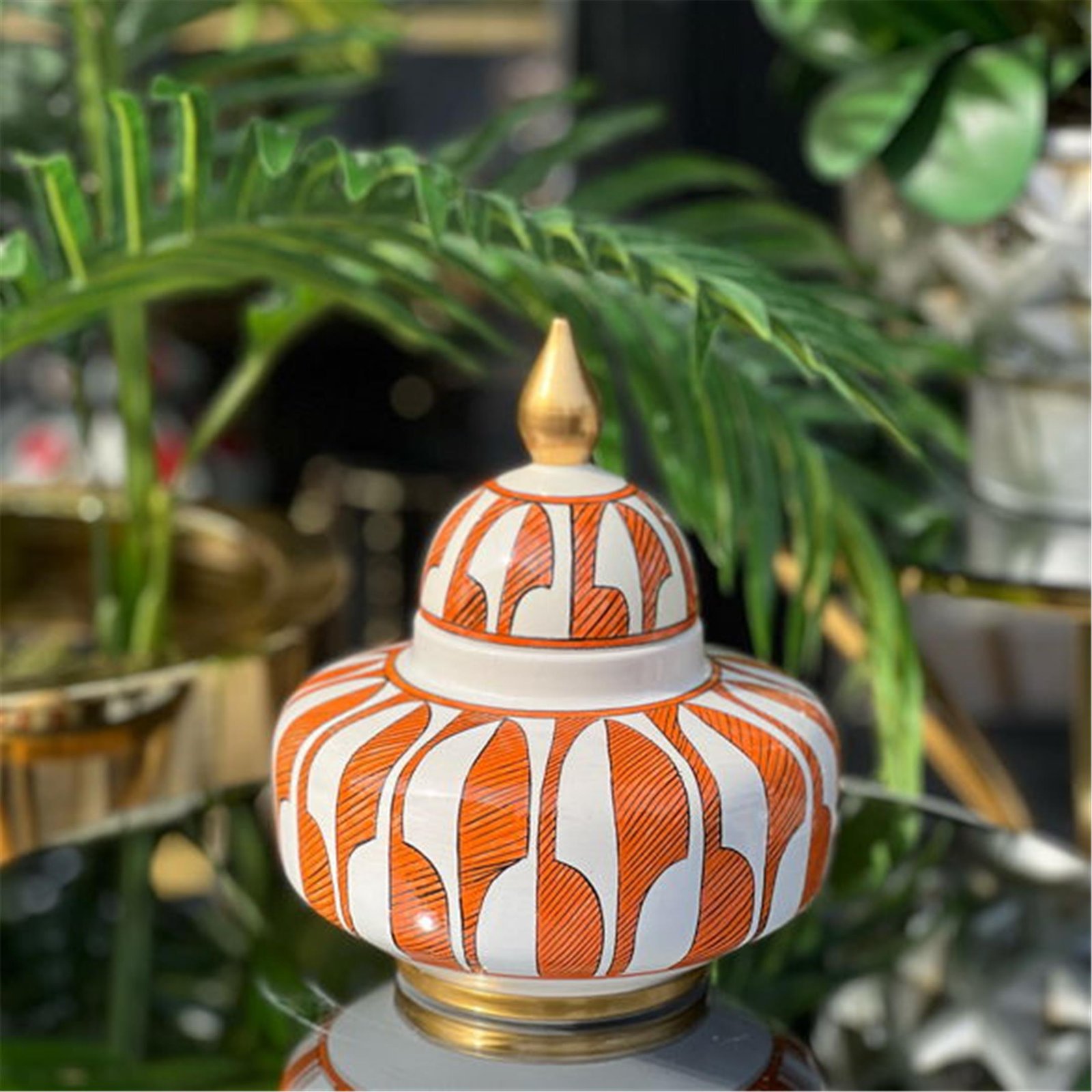 TARAMA YAPRAK 15CM UZAY KÜP TURUNCU