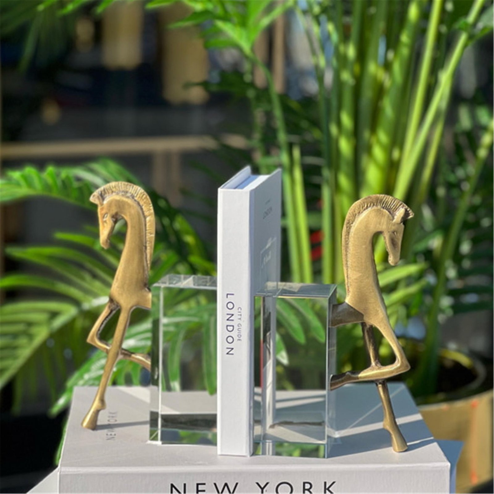 TRUVA KRİSTAL KİTAP TUTUCU ESKİTME