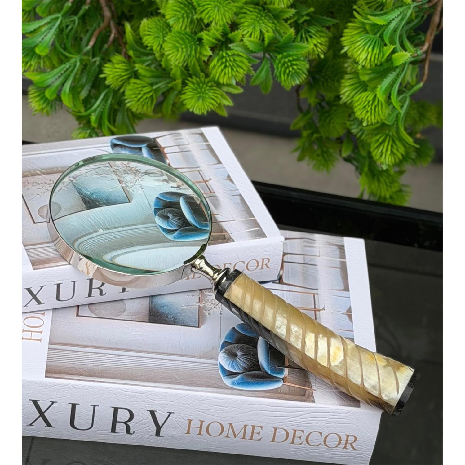 GÜMÜŞ BÜYÜTEÇ KEMİK