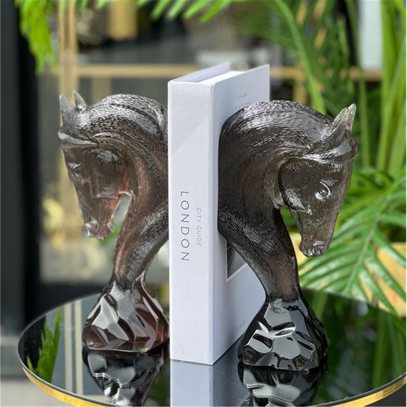 REÇİNE 2 Lİ KAİDELİ AT KİTAP DESTEĞİ FÜME