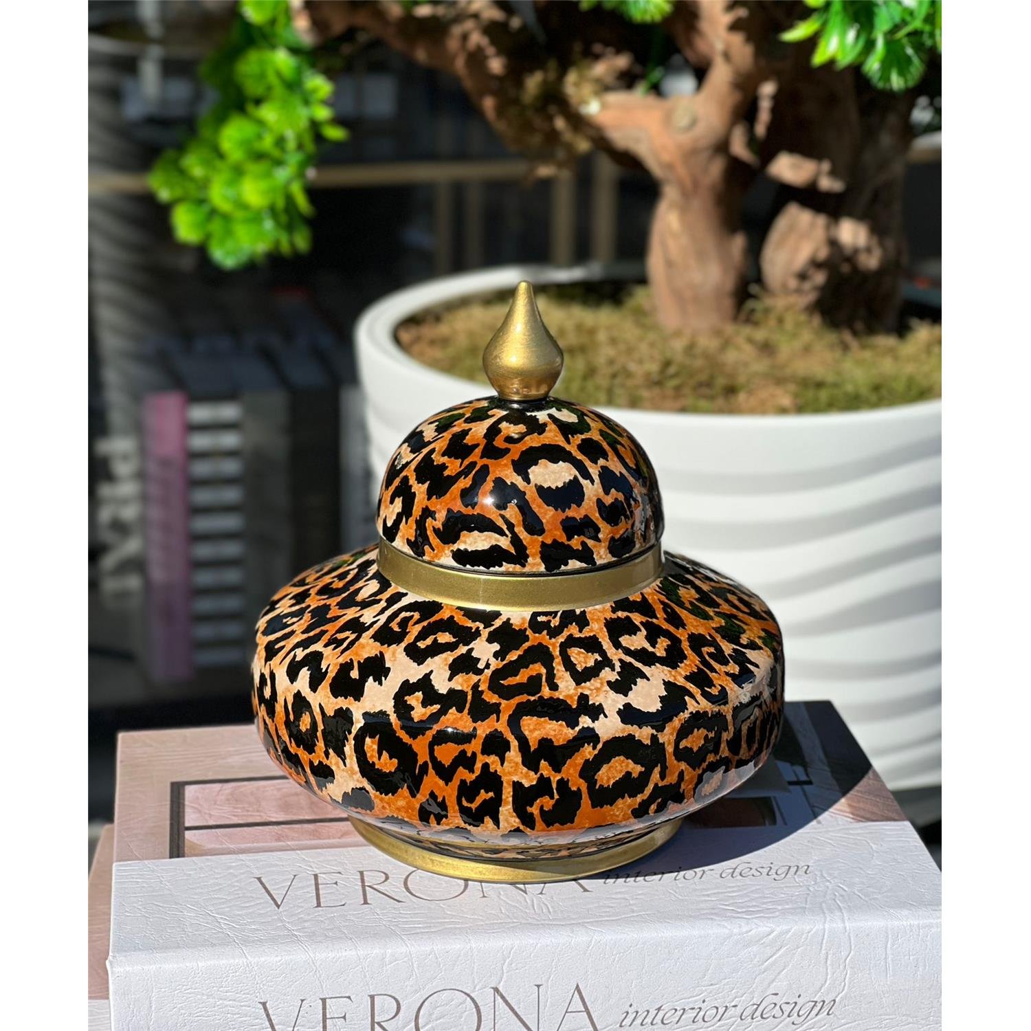 LEOPAR DÜZ RENK 15CM UZAY KÜP