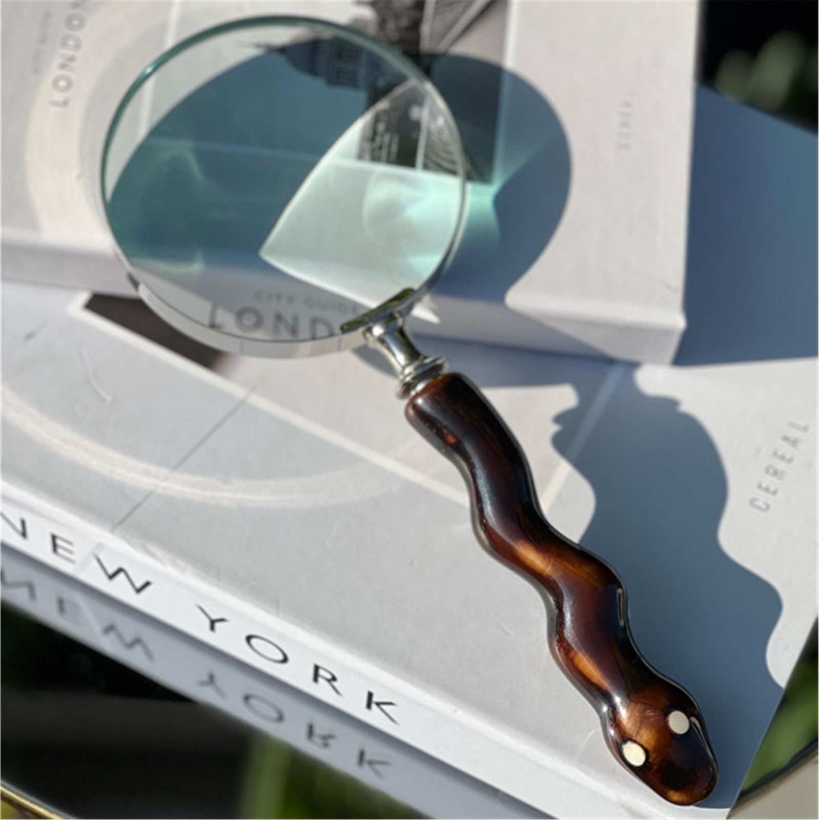 KAHVE YILAN BÜYÜTEÇ S4503