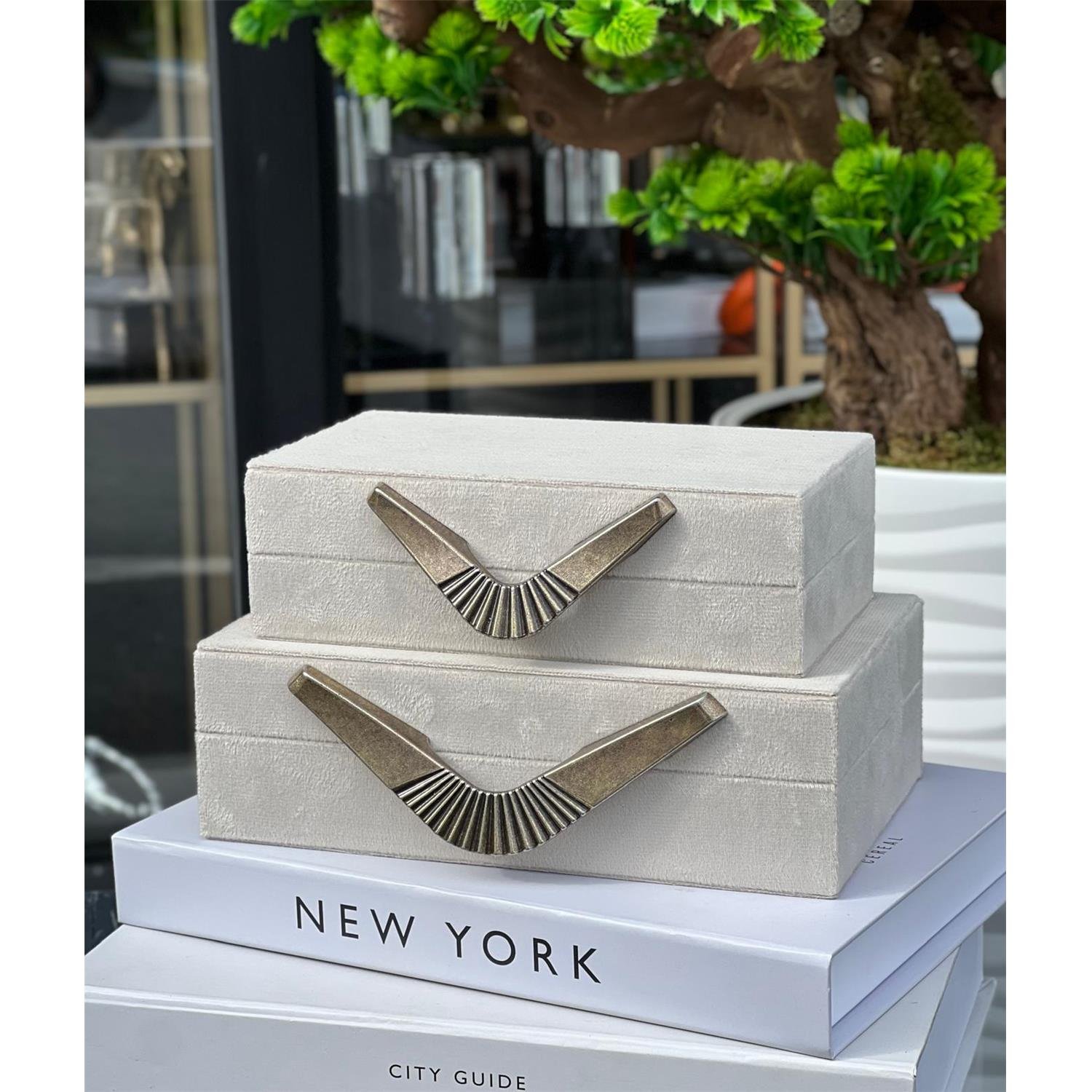 2 Lİ BUMERANG KUTU KREM ESKTİME