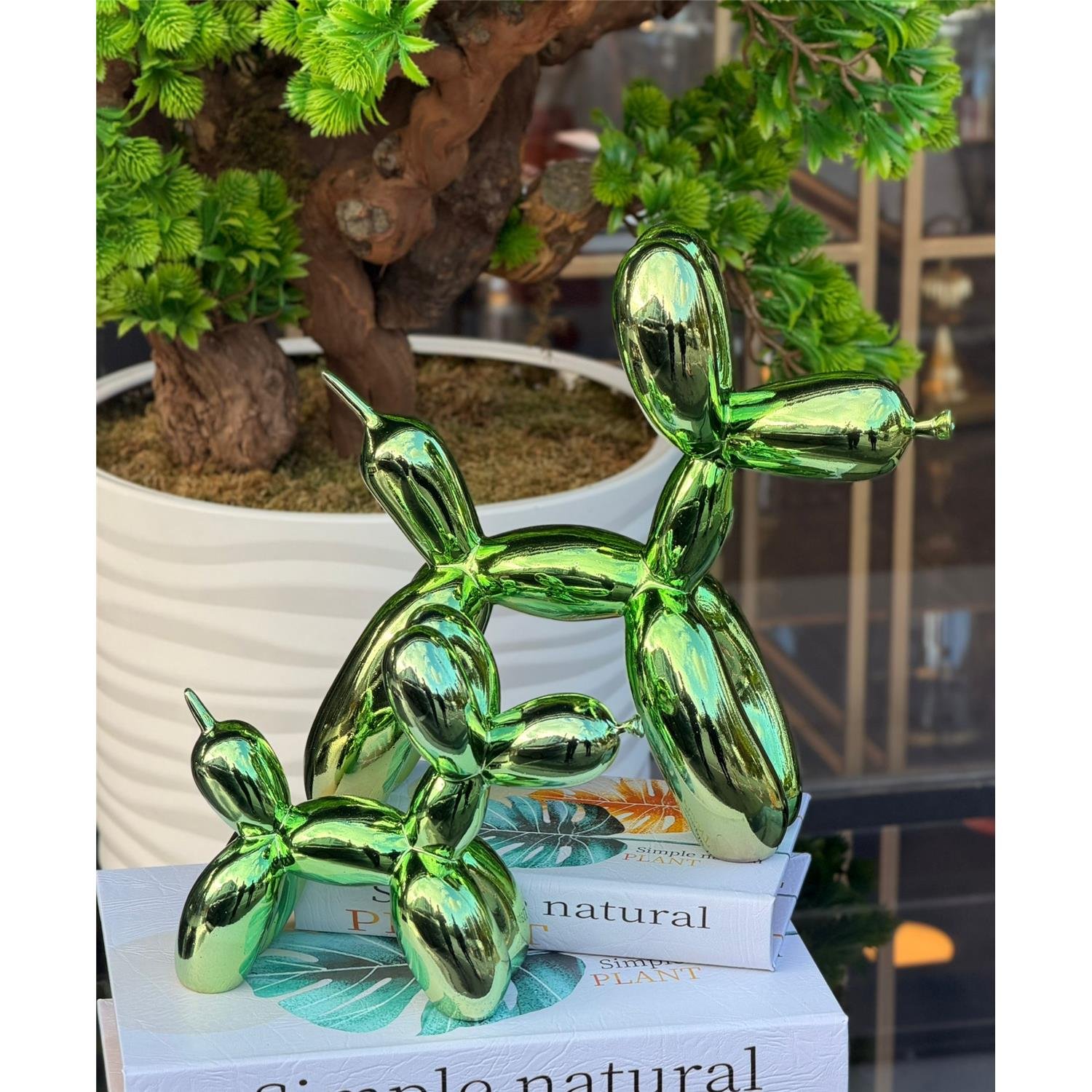 2 Lİ BALON KÖPEK YEŞİL