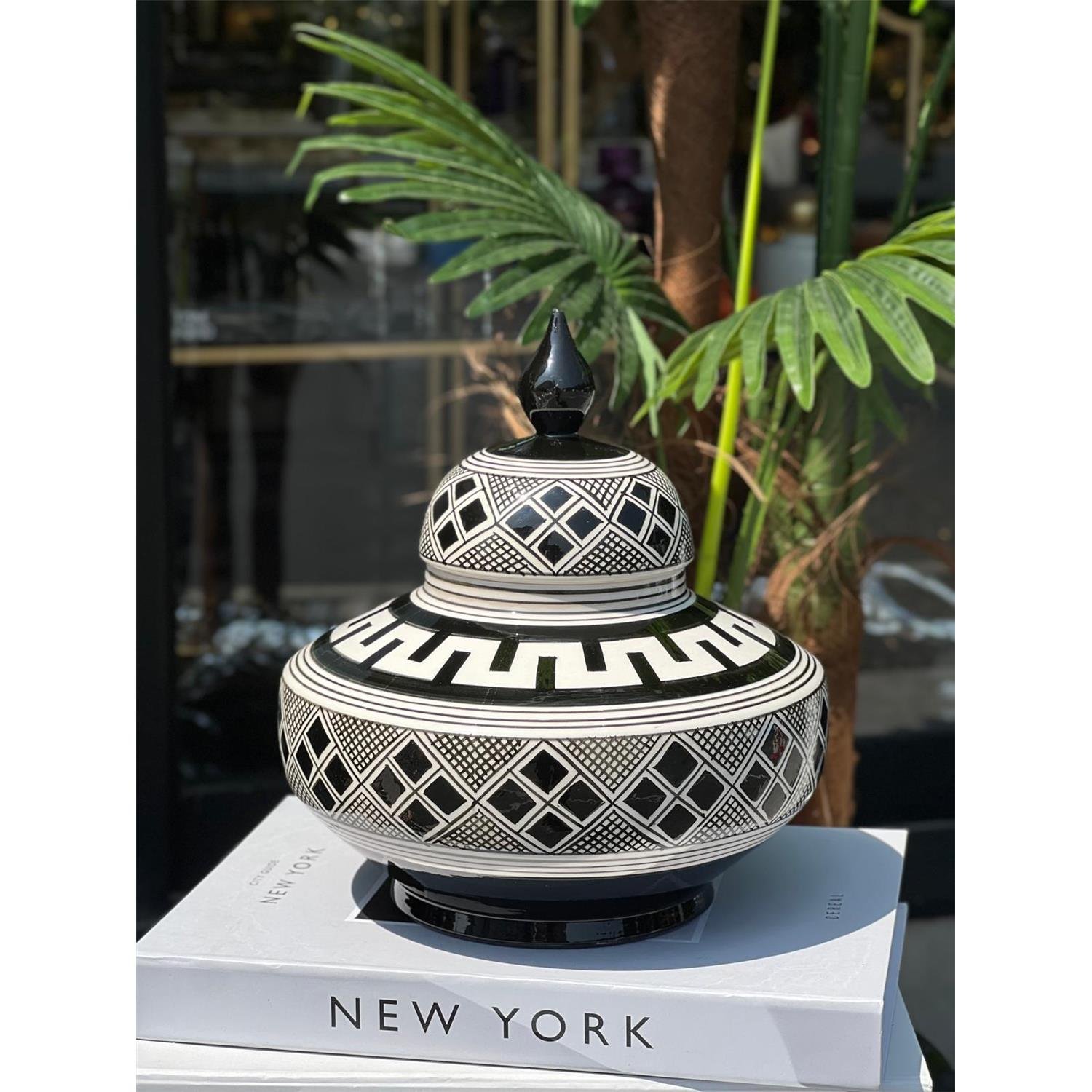 ÇİZGİLİ BAKLAVA DESEN 20CM UZAY KÜP