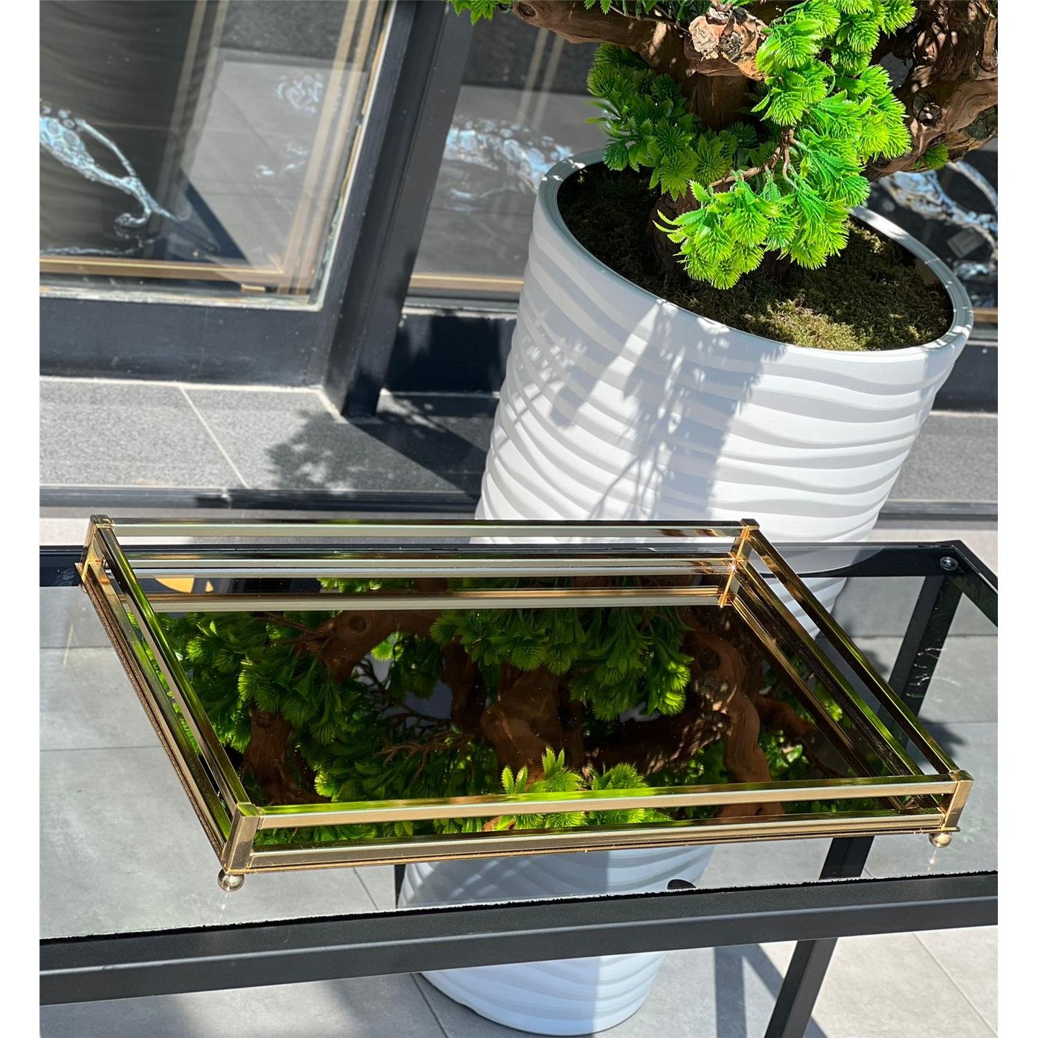 PROFİL 50 CM TEPSİ GOLD