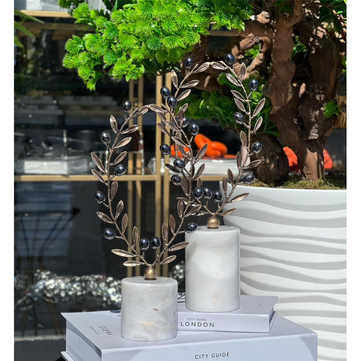 ZEYTİN ÇELENK SET ESKİTME