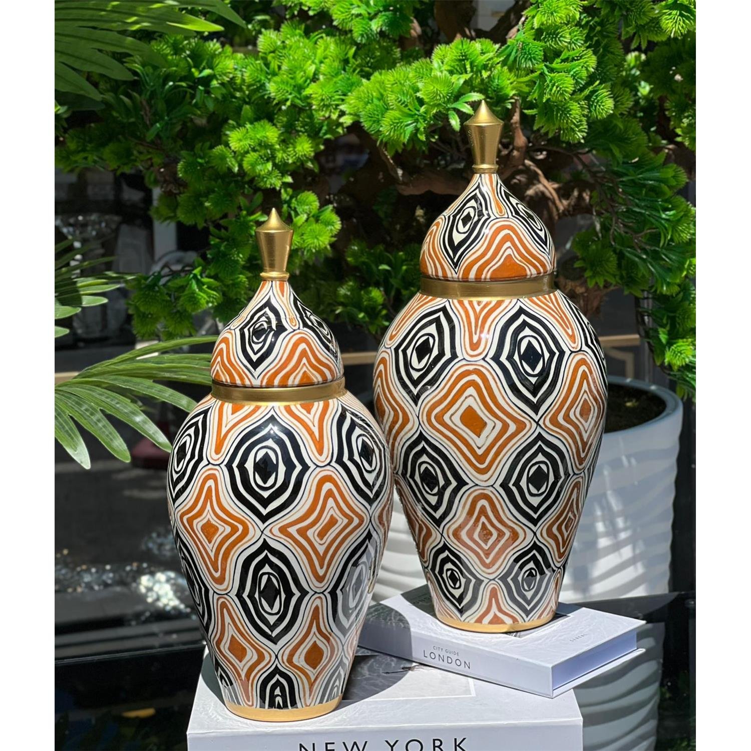 2 Lİ HARDAL BAKLAVA DESEN BÜYÜK KÜÇÜK ASİL KÜP