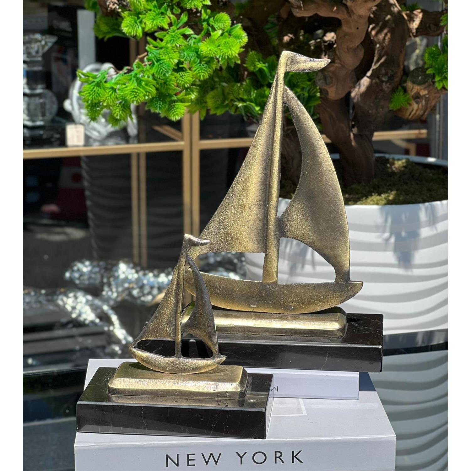 2 Lİ DÖKÜM YELKENLİ OBJE ESKİTME