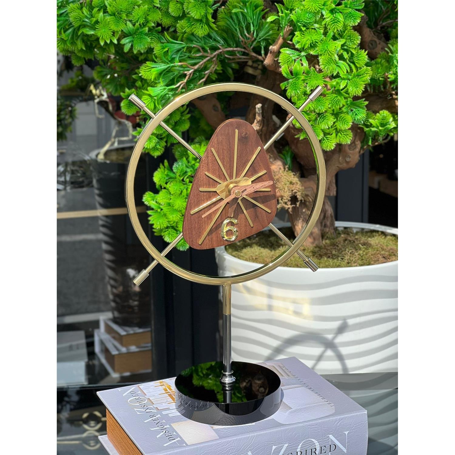 İTHAL LÜX KOMPLE PİRİNÇ LORA SAAT BÜYÜK