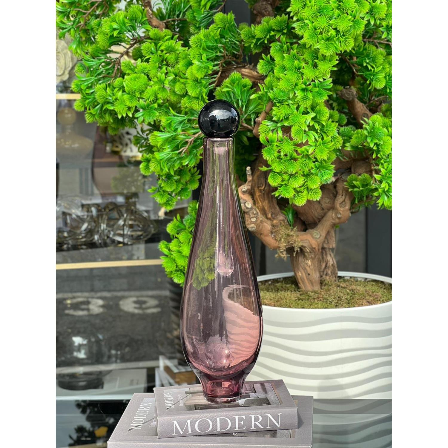 İTHAL ELARA CAM VAZO BÜYÜK