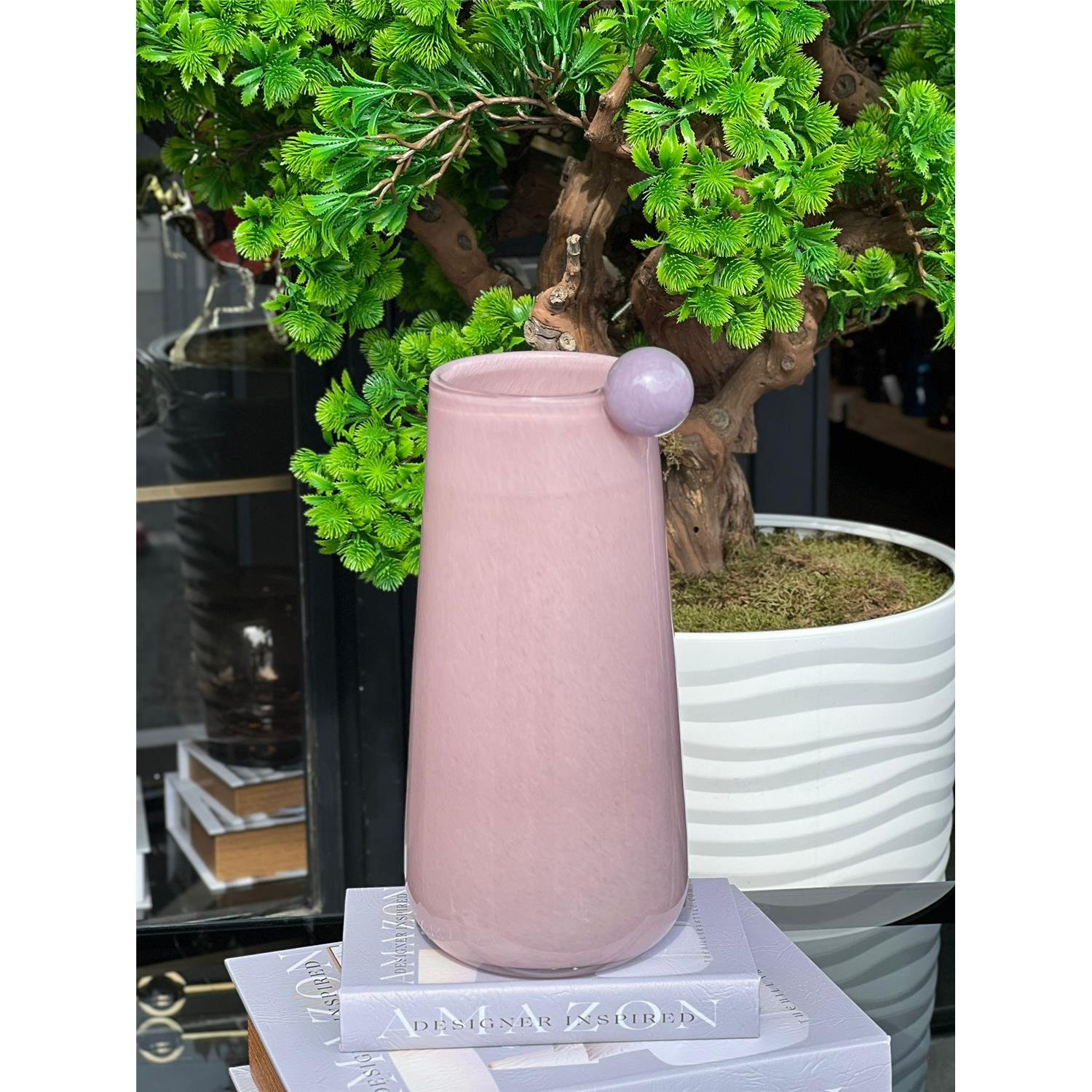 İTHAL ROSELLA TOPLU CAM VAZO BÜYÜK