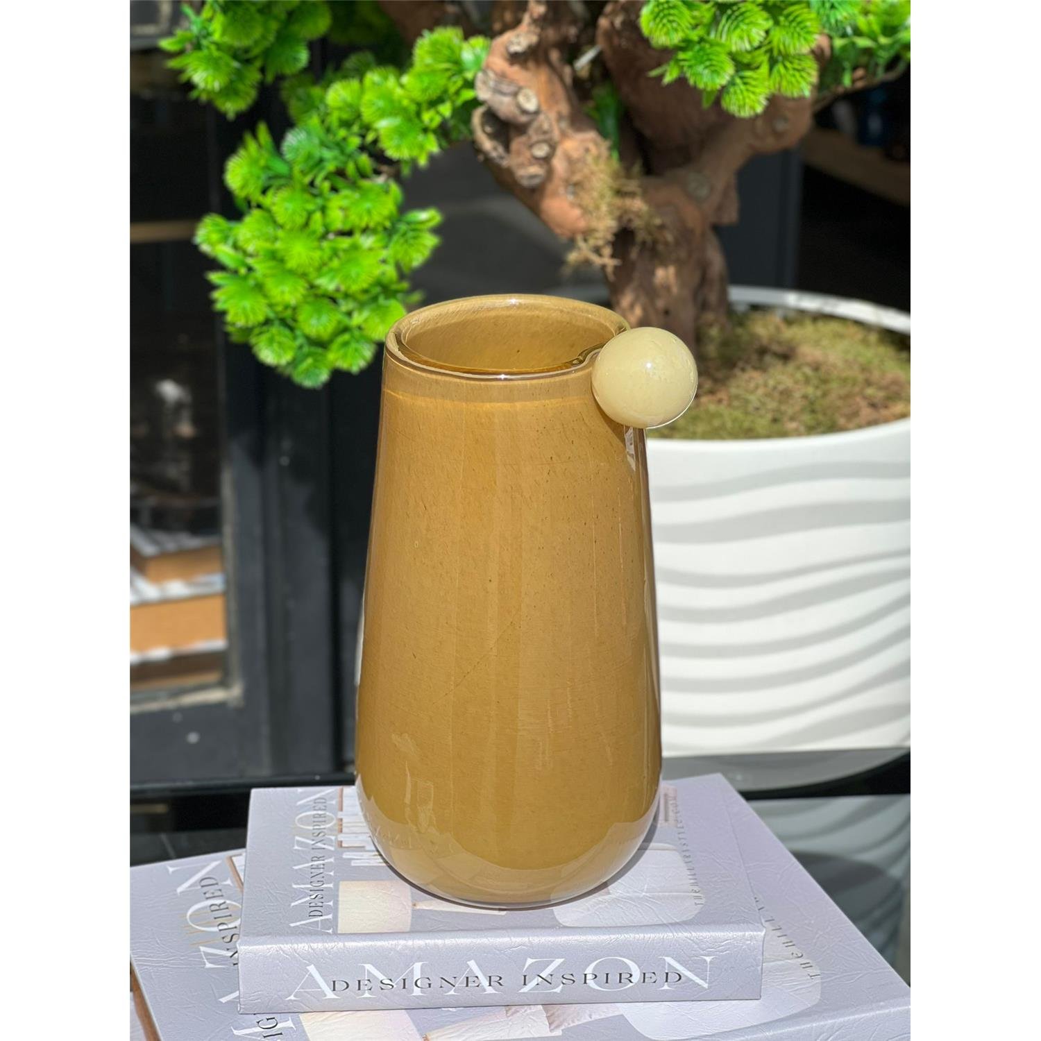 İTHAL ROSELLA TOPLU CAM VAZO ORTA