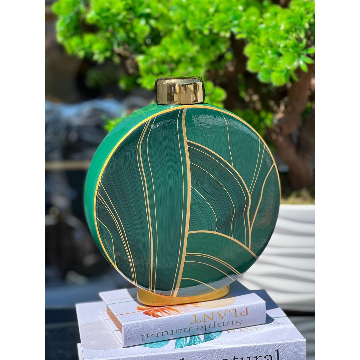 İTHAL GRELİA SERAMİK VAZO BÜYÜK