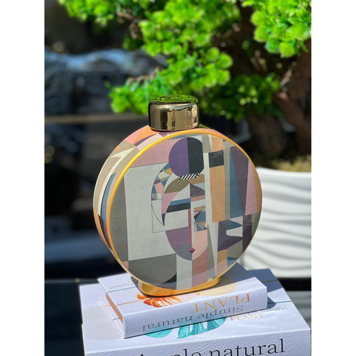 İTHAL VİNTARA SERAMİK VAZO KÜÇÜK