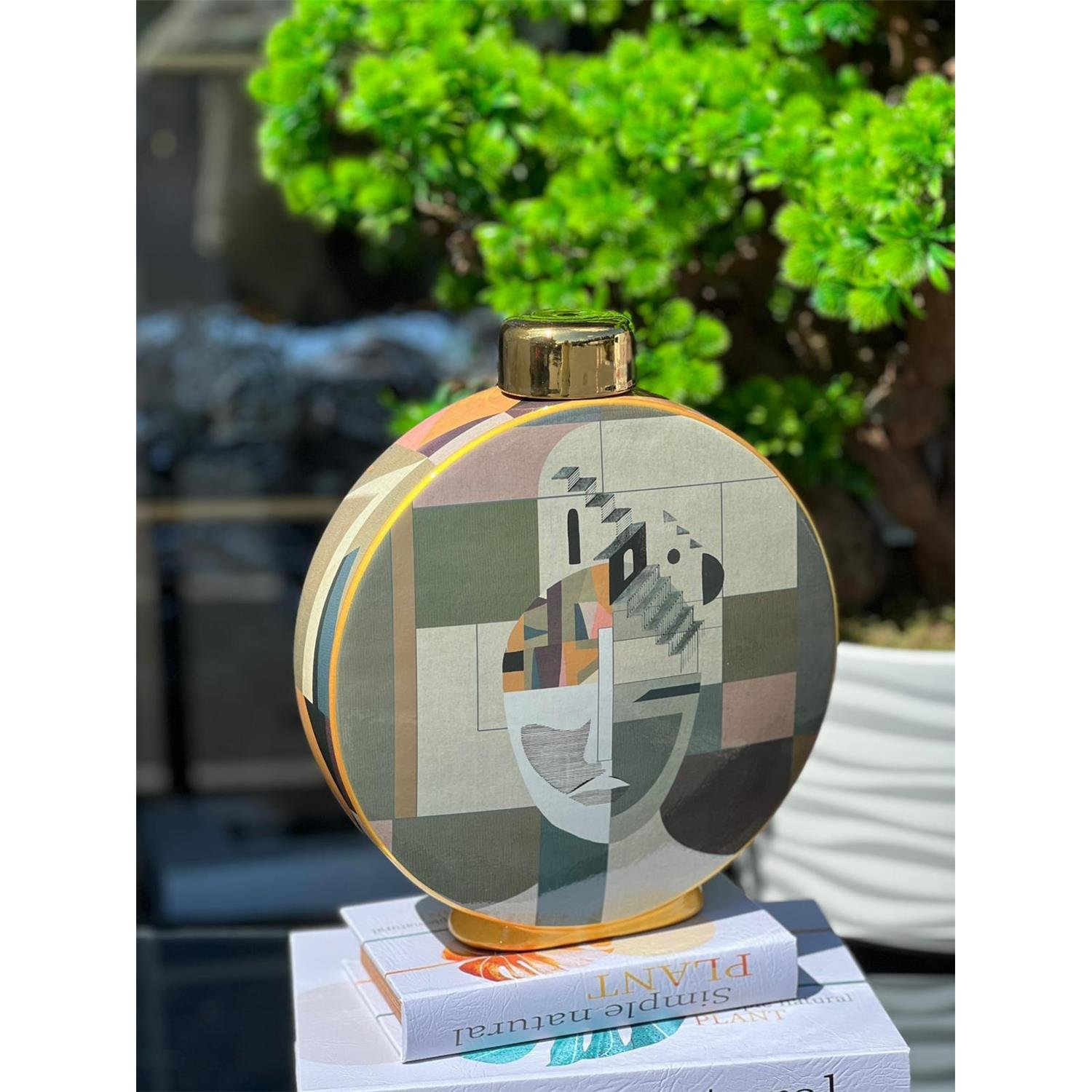 İTHAL VİNTARA SERAMİK VAZO BÜYÜK