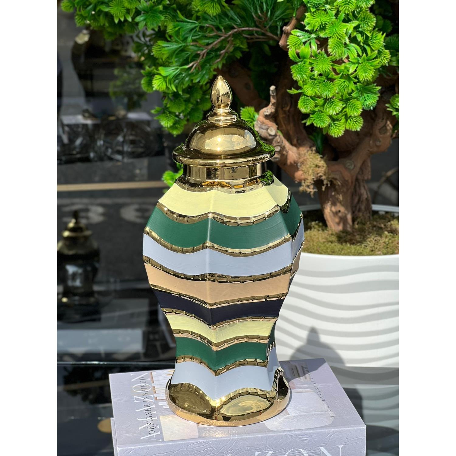 İTHAL COLOR CYLİS SERAMİK VAZO ORTA