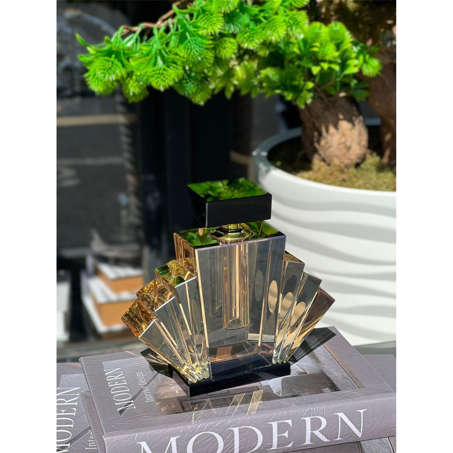 İTHAL FAN PARFÜM ŞİŞESİ AMBER