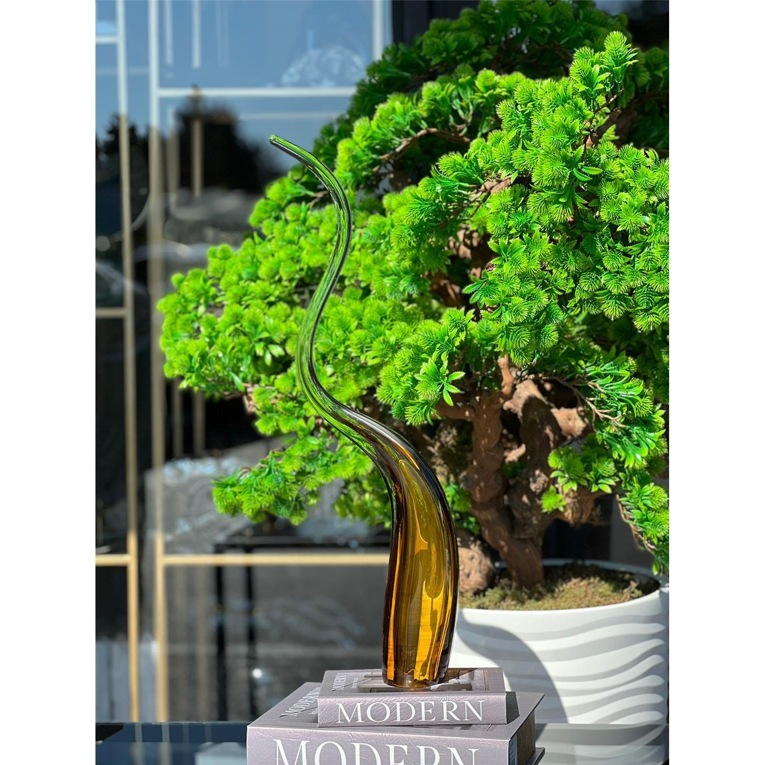 İTHAL DAMLA AMBER OBJE BÜYÜK