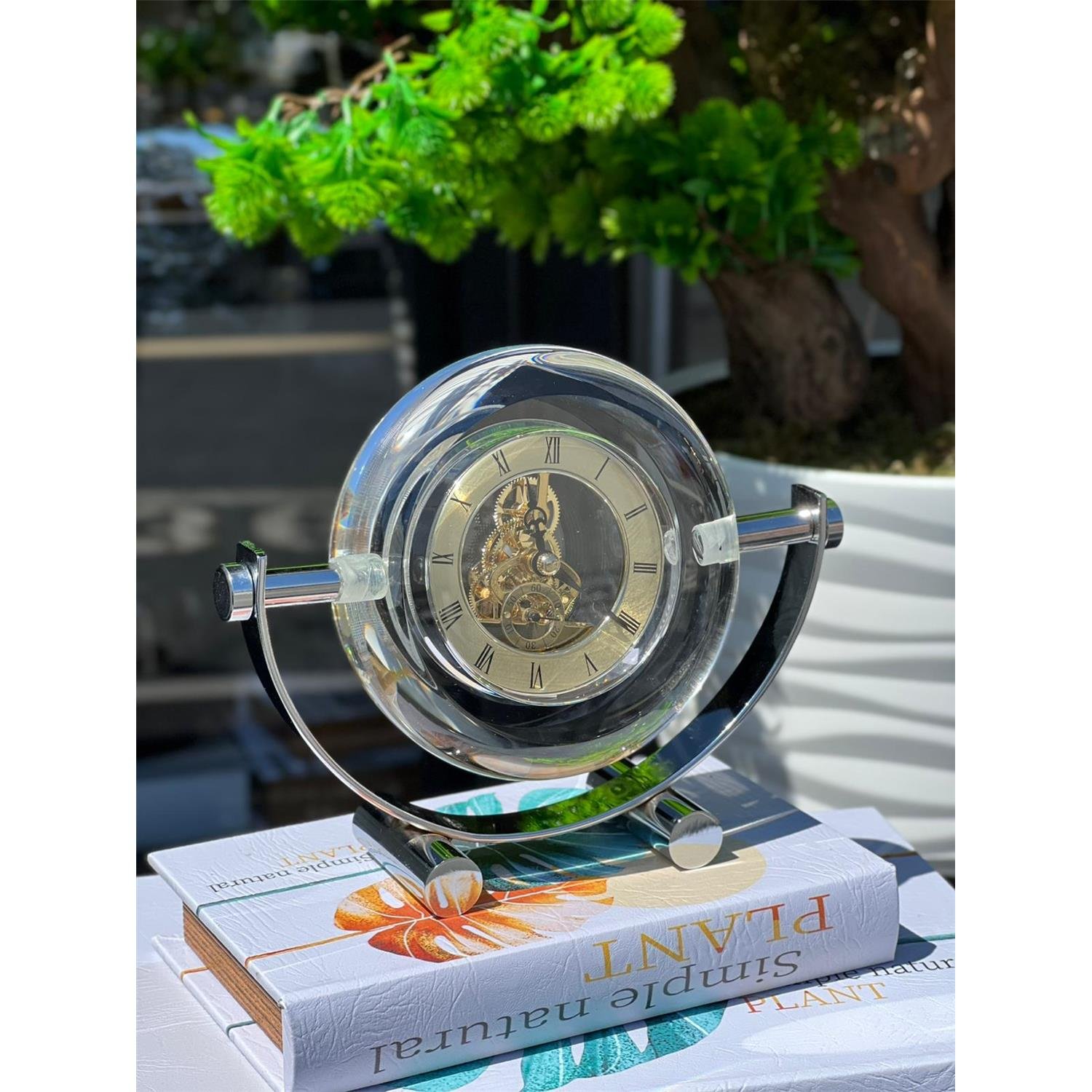 İTHAL KRİSTAL AY SAAT