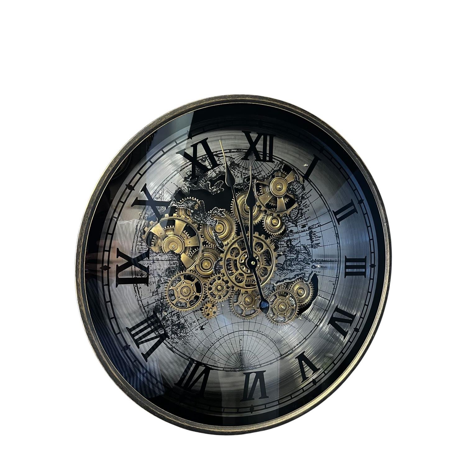 İTHAL KOMPLE METAL ÇARKLI SAAT 17007 (60CM)