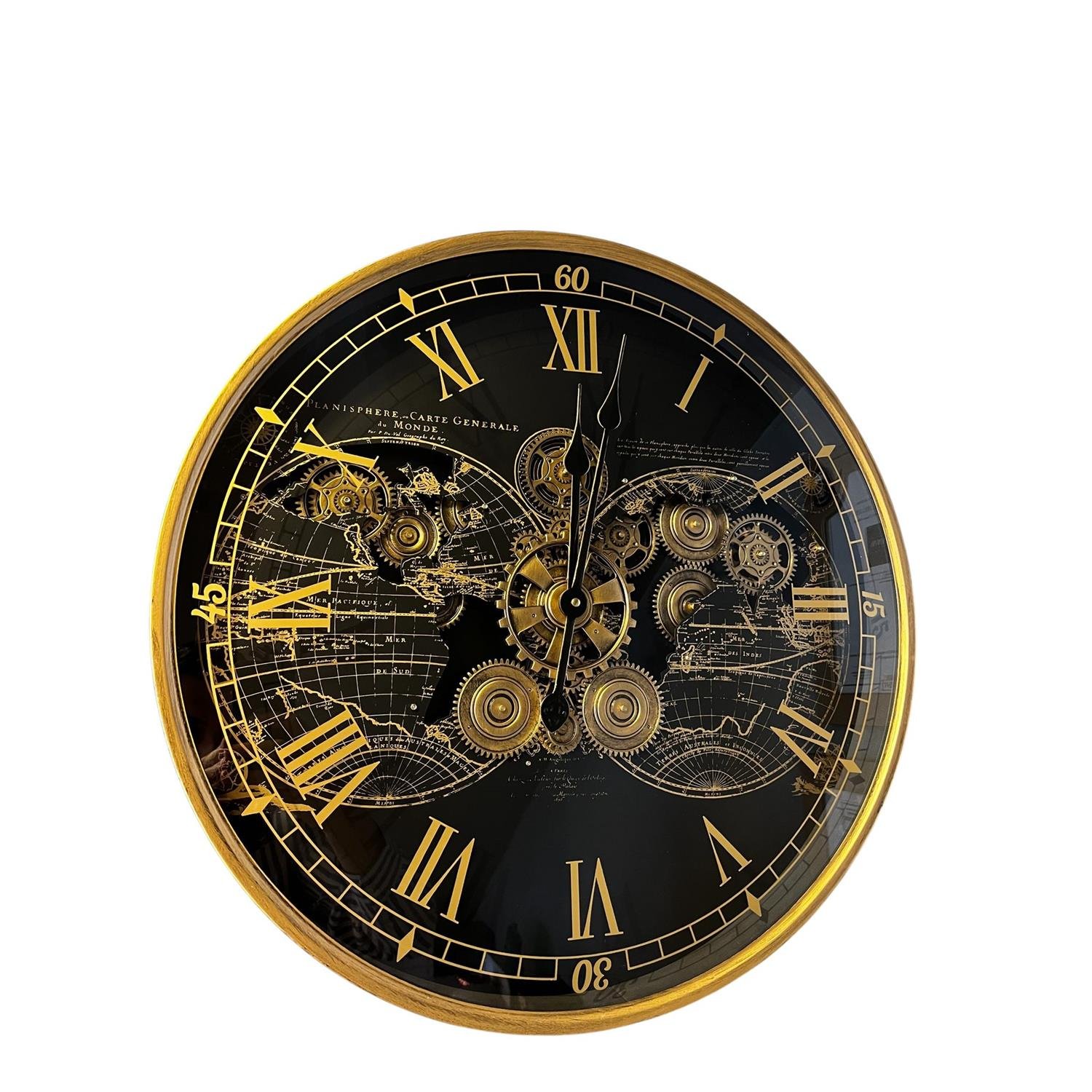 İTHAL KOMPLE METAL ÇARKLI SAAT 17009 (60CM)