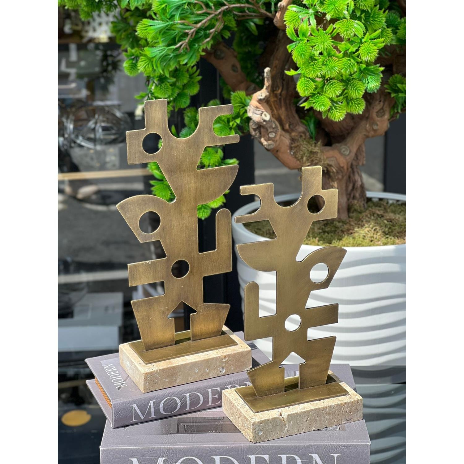 2 Lİ ASİMETRİK DEKOR ESKİTME