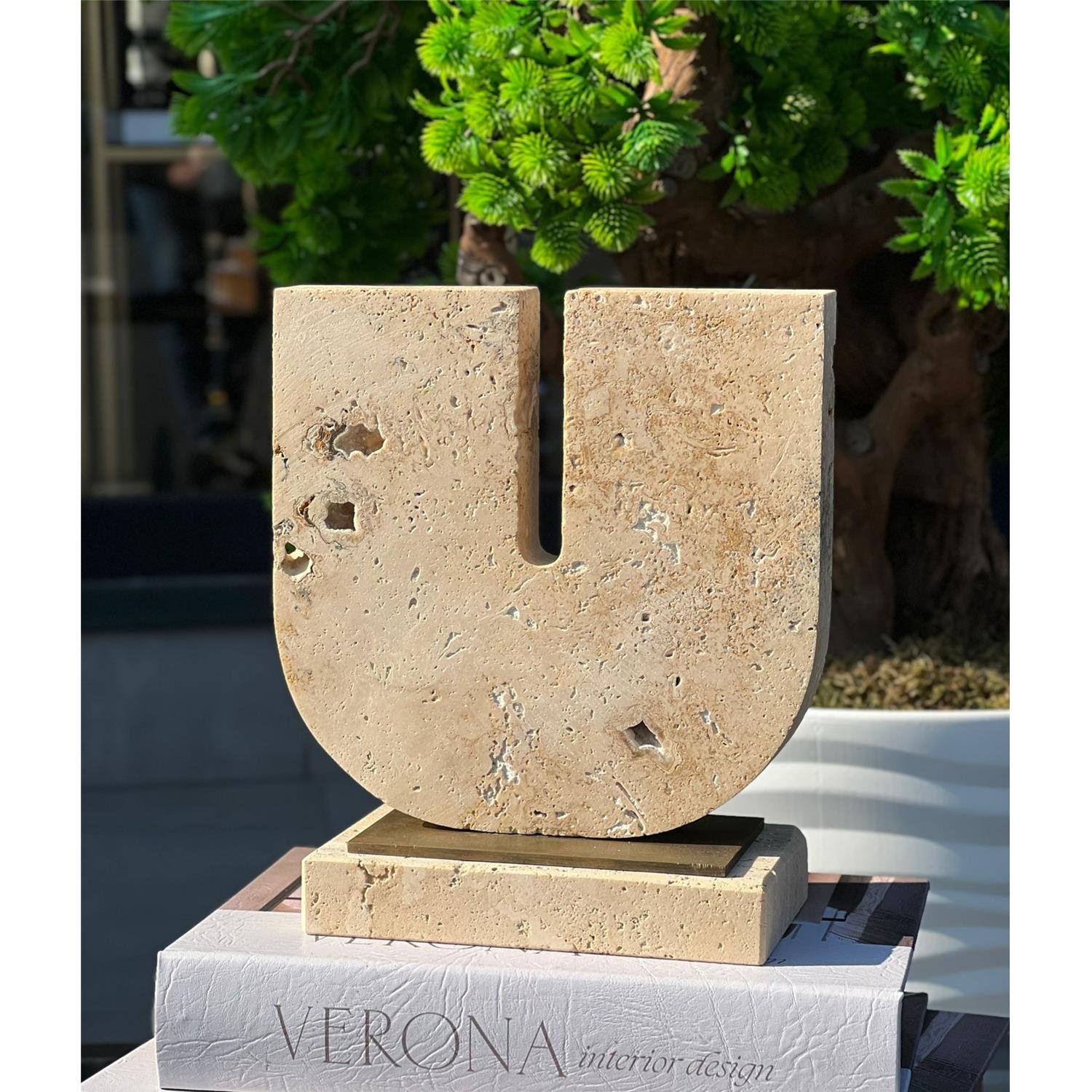 U DEKOR TRAVERTEN ESKİTME