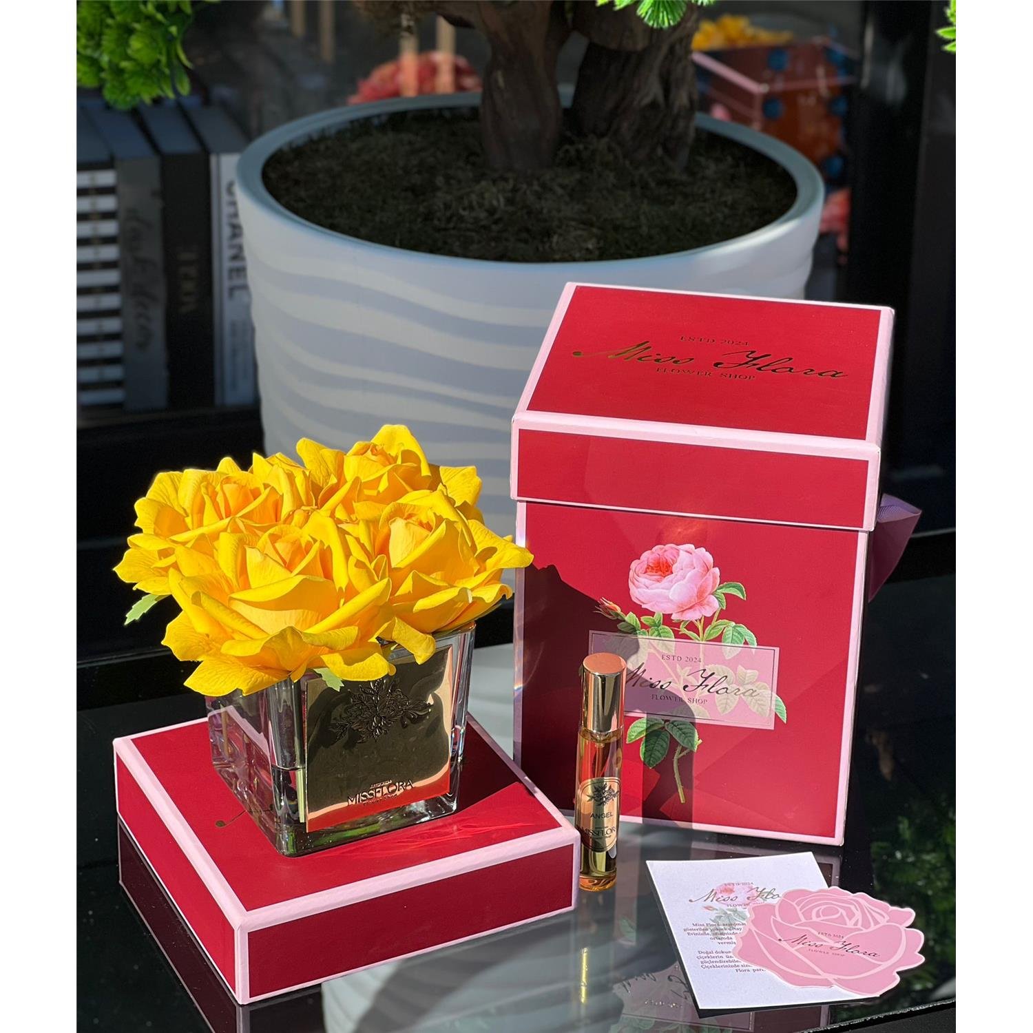 4 GÜLLÜ ODA KOKUSU SARI ESKİTME