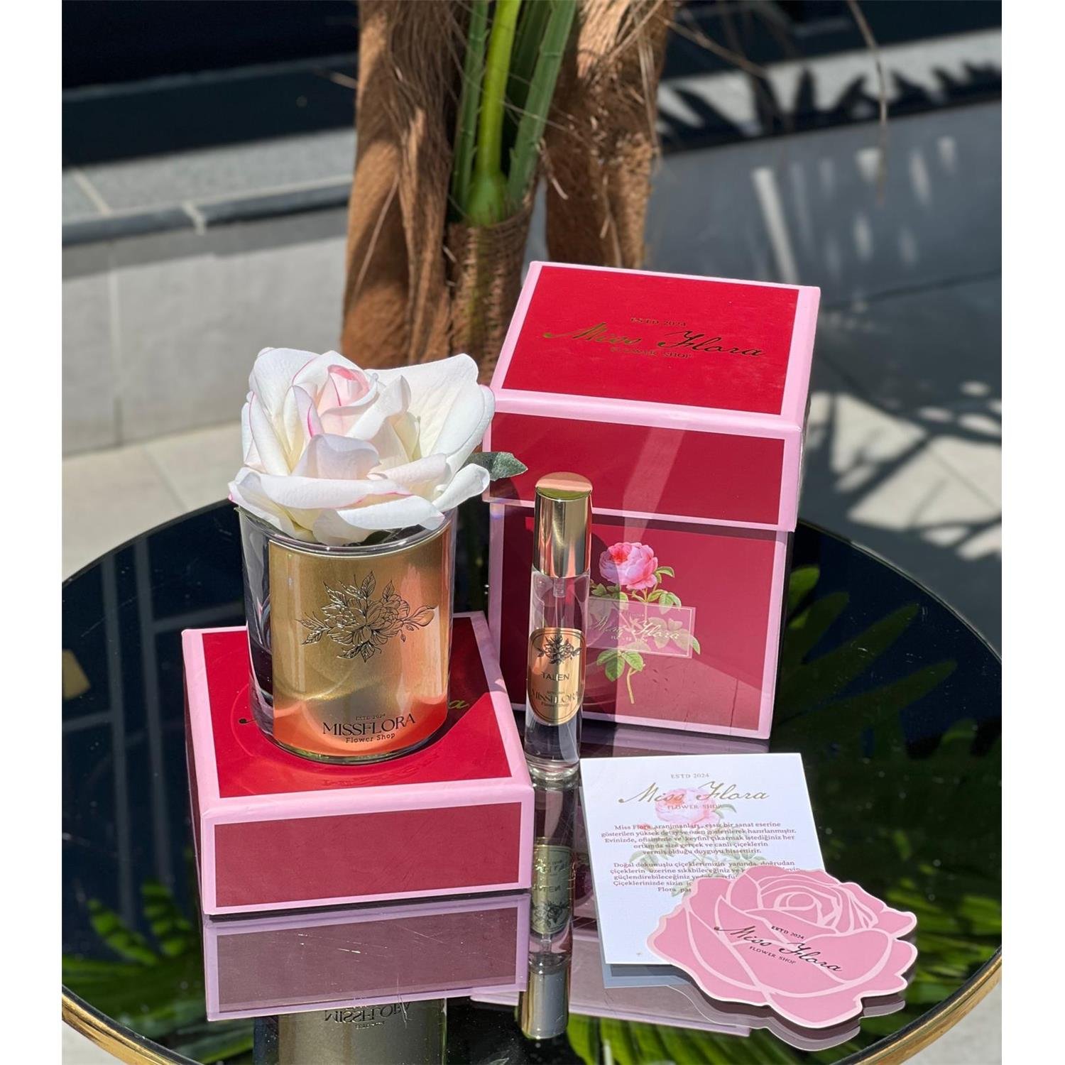 TEK GÜLLÜ ODA KOKUSU ALLIKLI ESKİTME