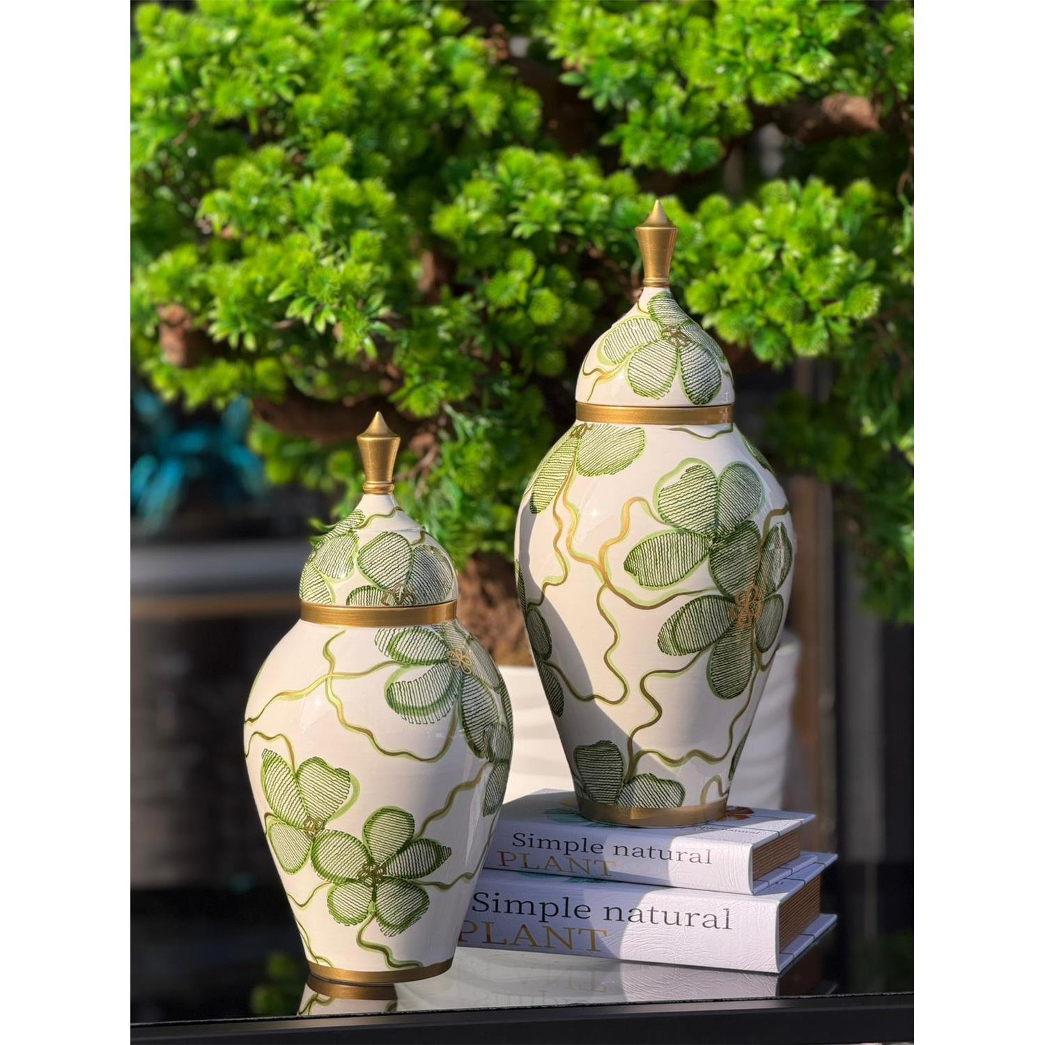 2 Lİ YEŞİL TARAMA DESEN BÜYÜK KÜÇÜK ASİL KÜP