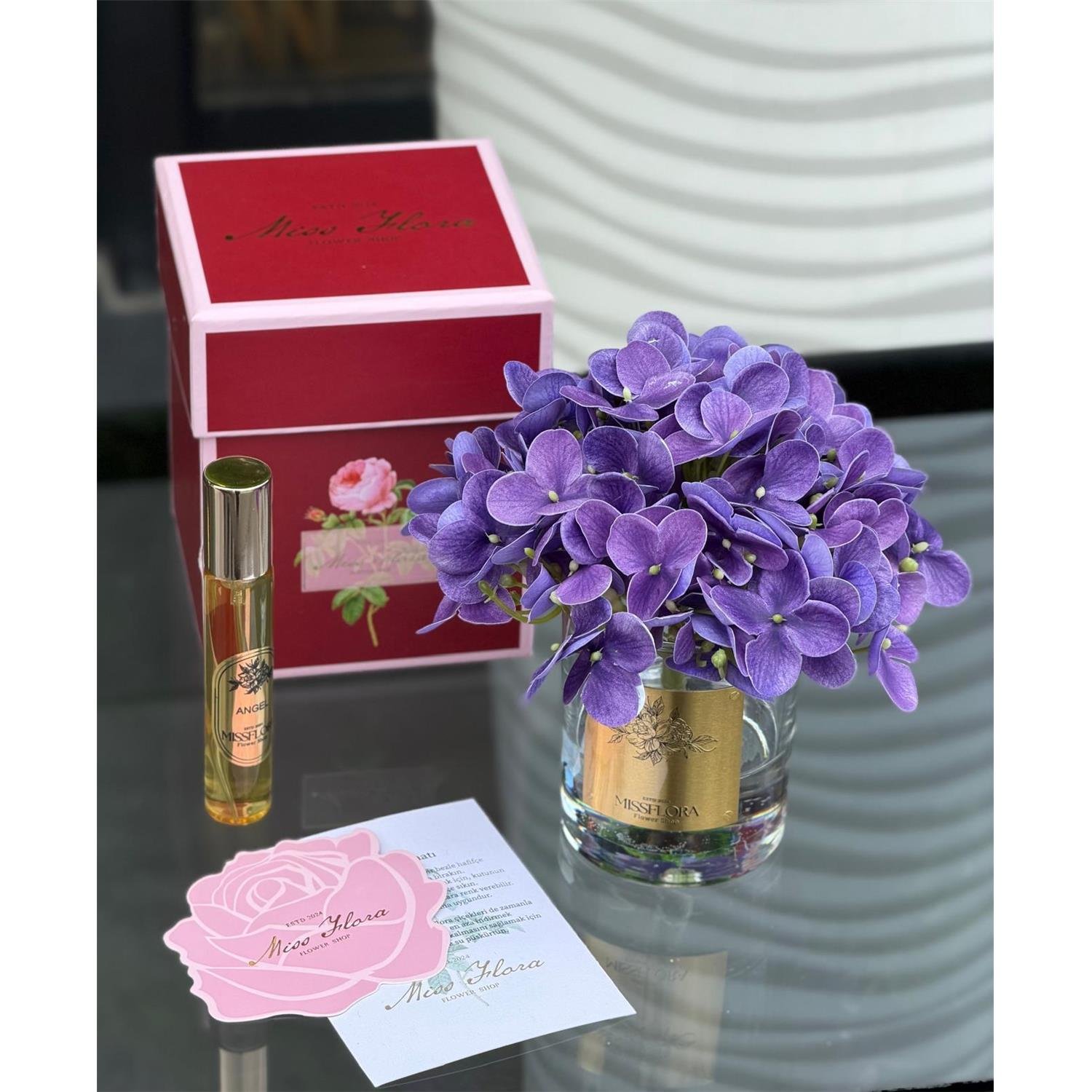 TEKLİ ORTANCA ODA KOKUSU MOR